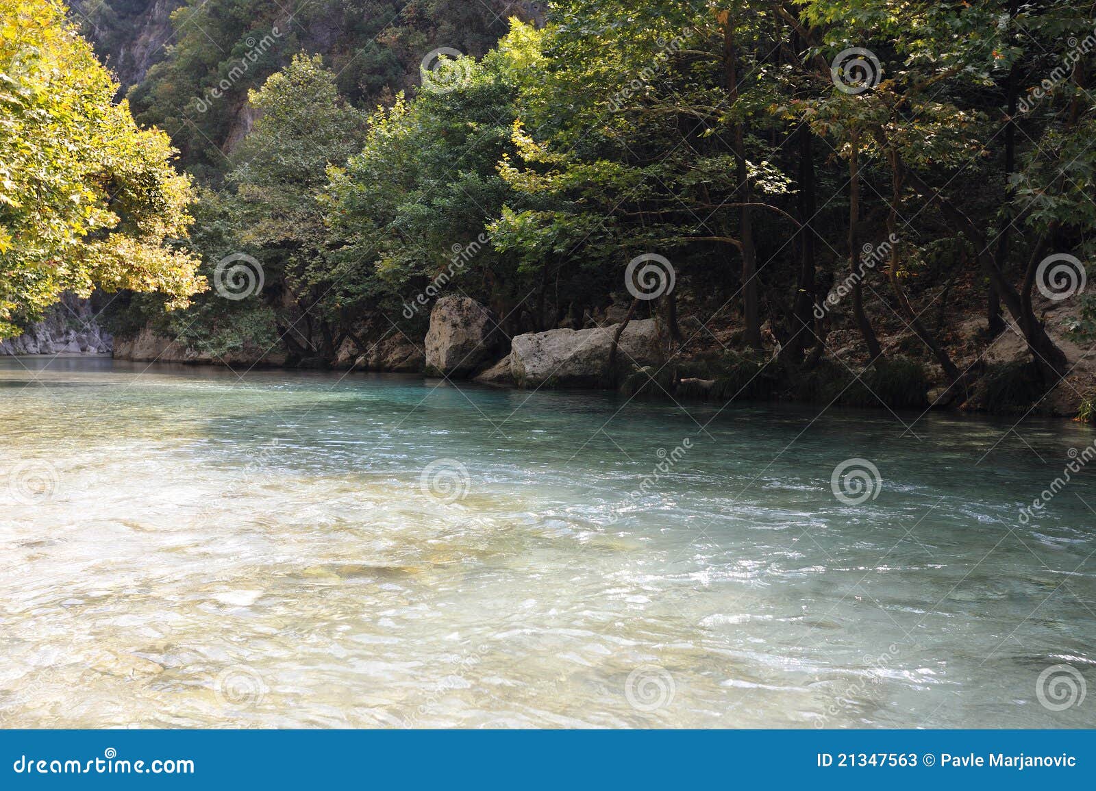 River Acheron, In Ancient Greece Known As Styx Stock Photos - Image: 21347563