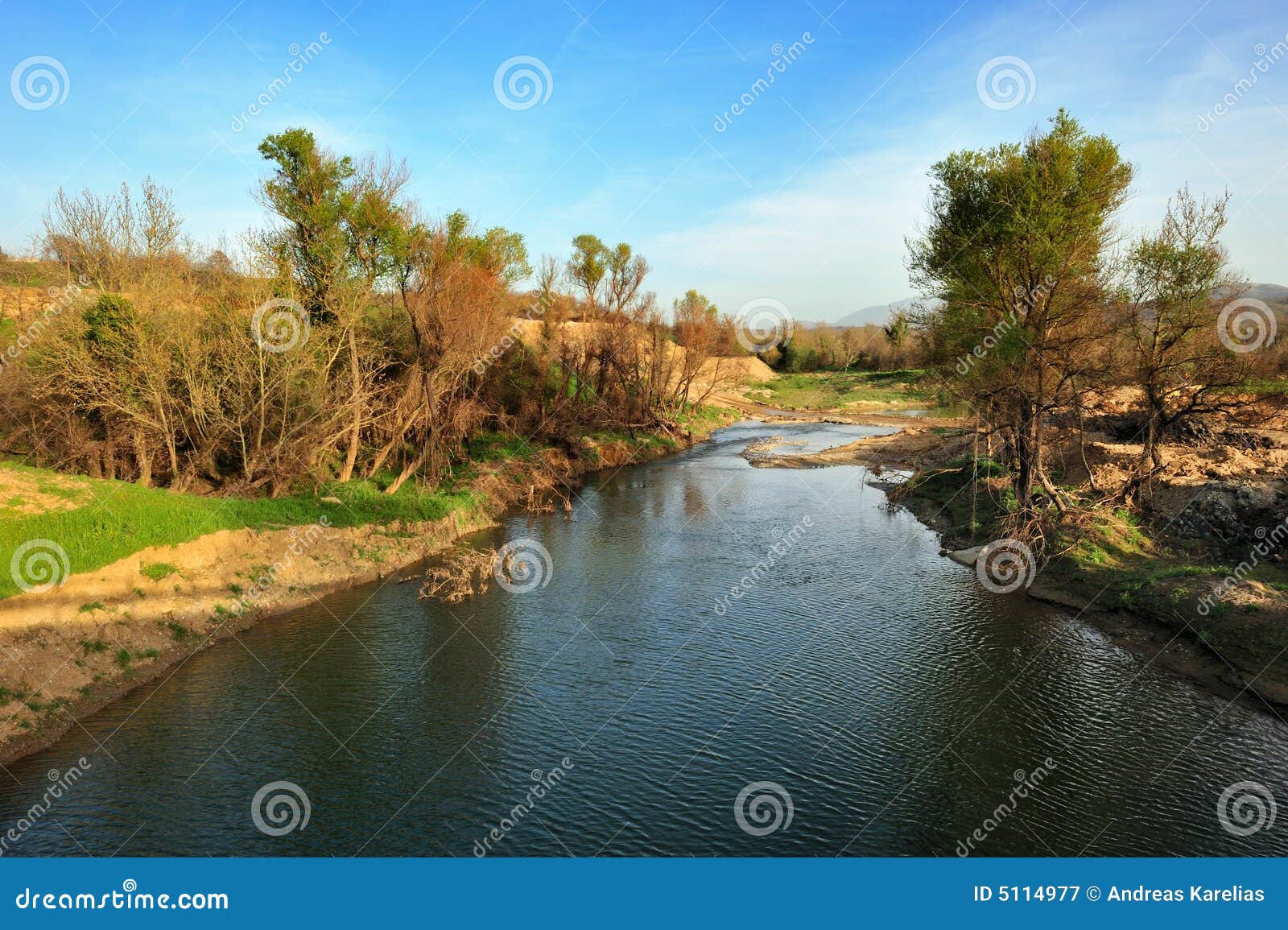 river in arcadia, greece