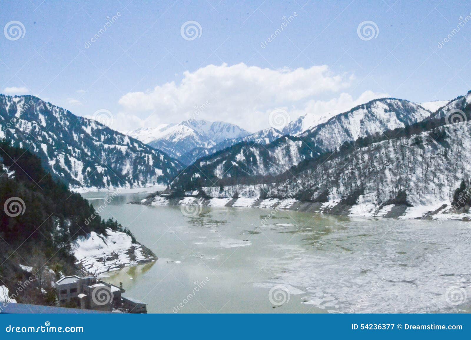 River Dam in Japan editorial photography. Image of japan 54236377