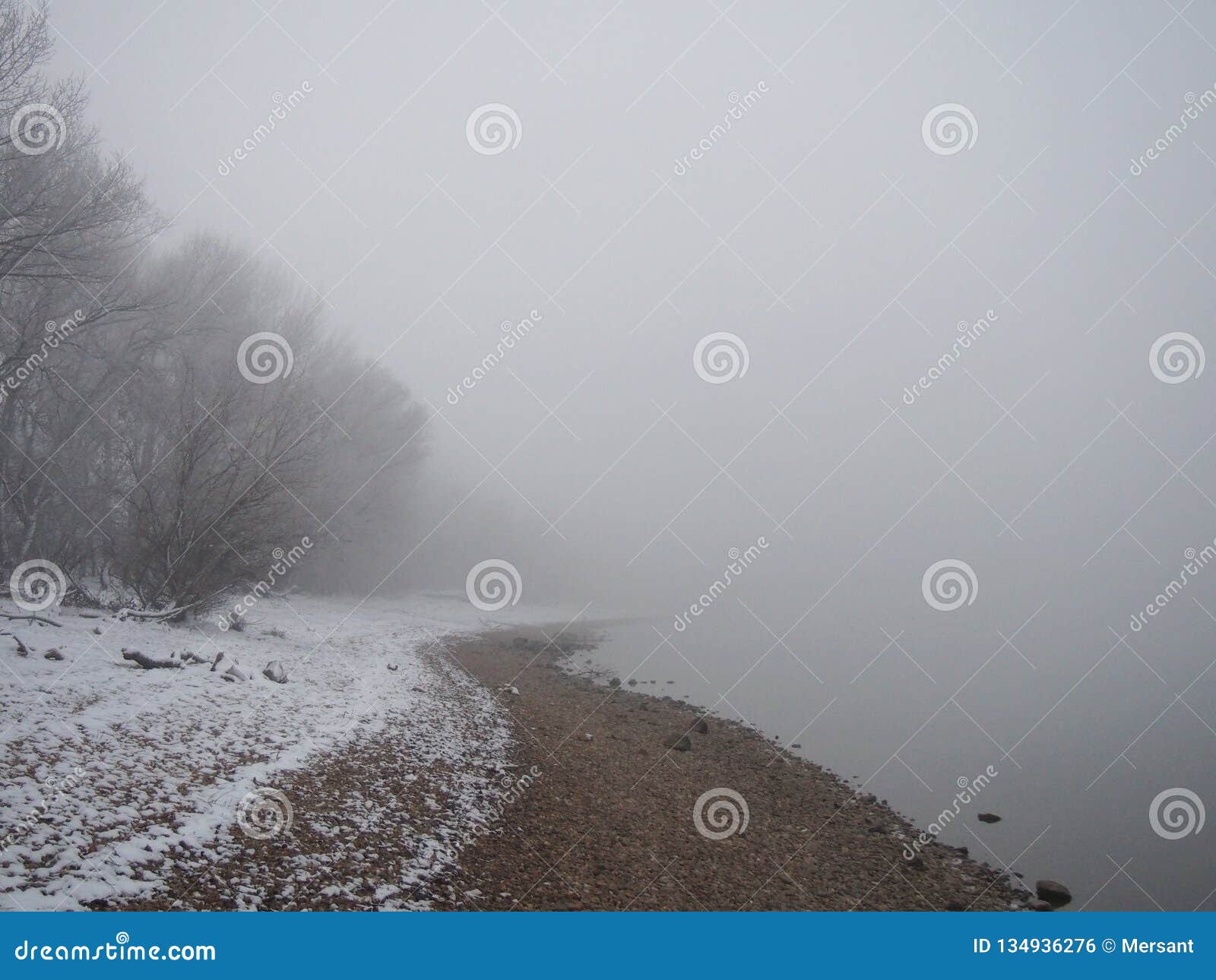River Danube in winter stock photo. Image of travel 134936276