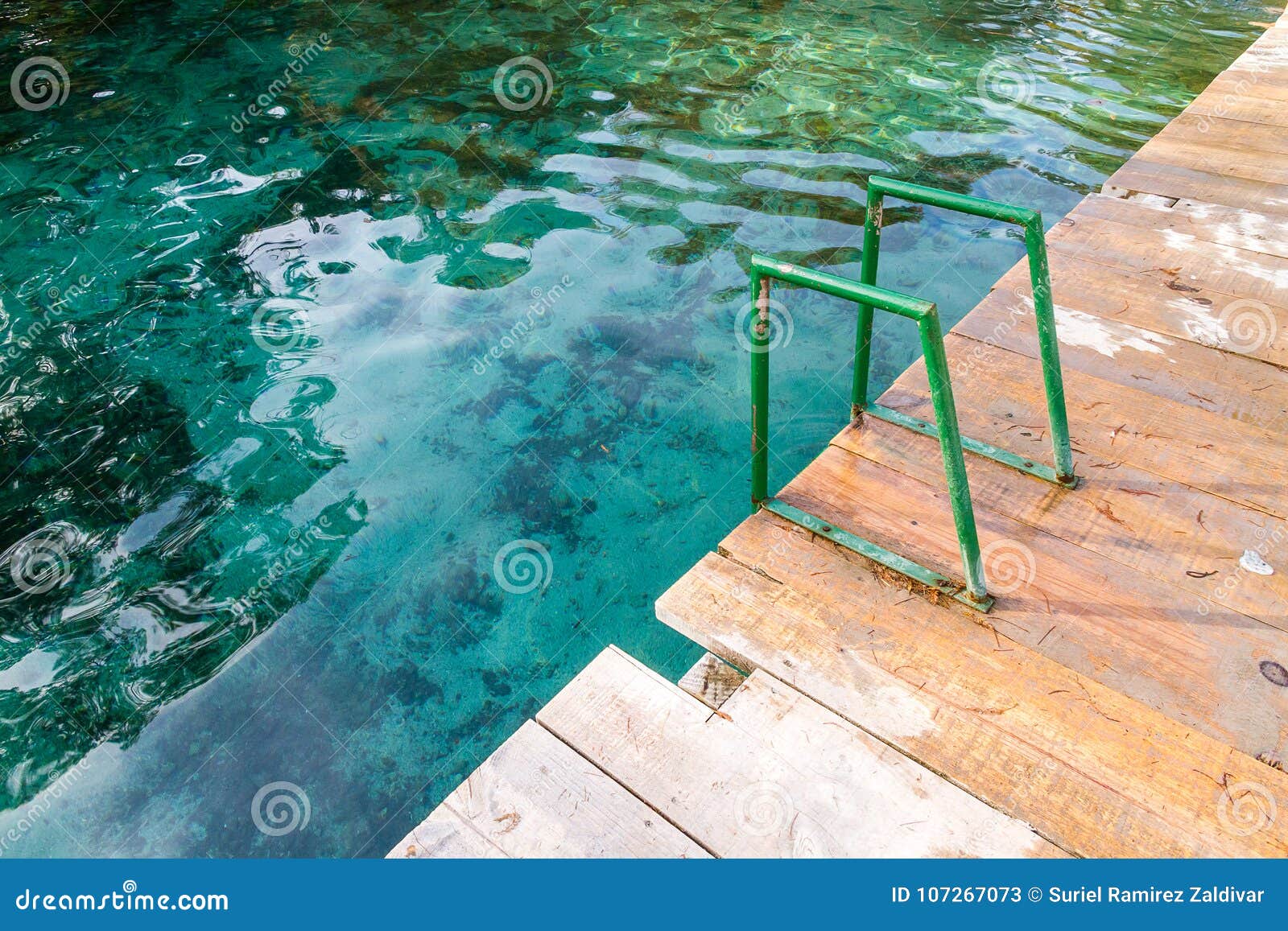 river dock - la media luna national park