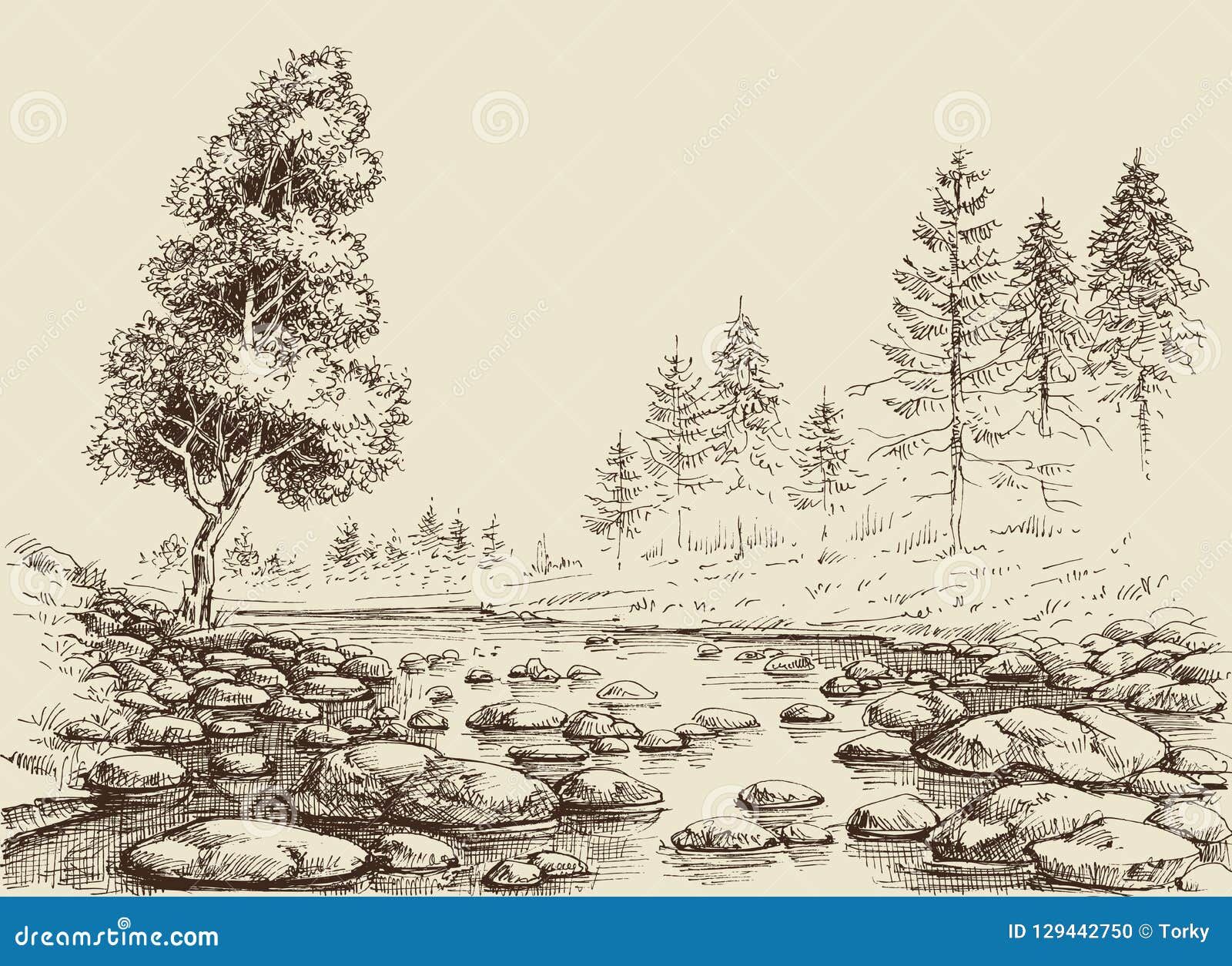 River Drawing Stock Illustrations – 31,948 River Drawing Stock