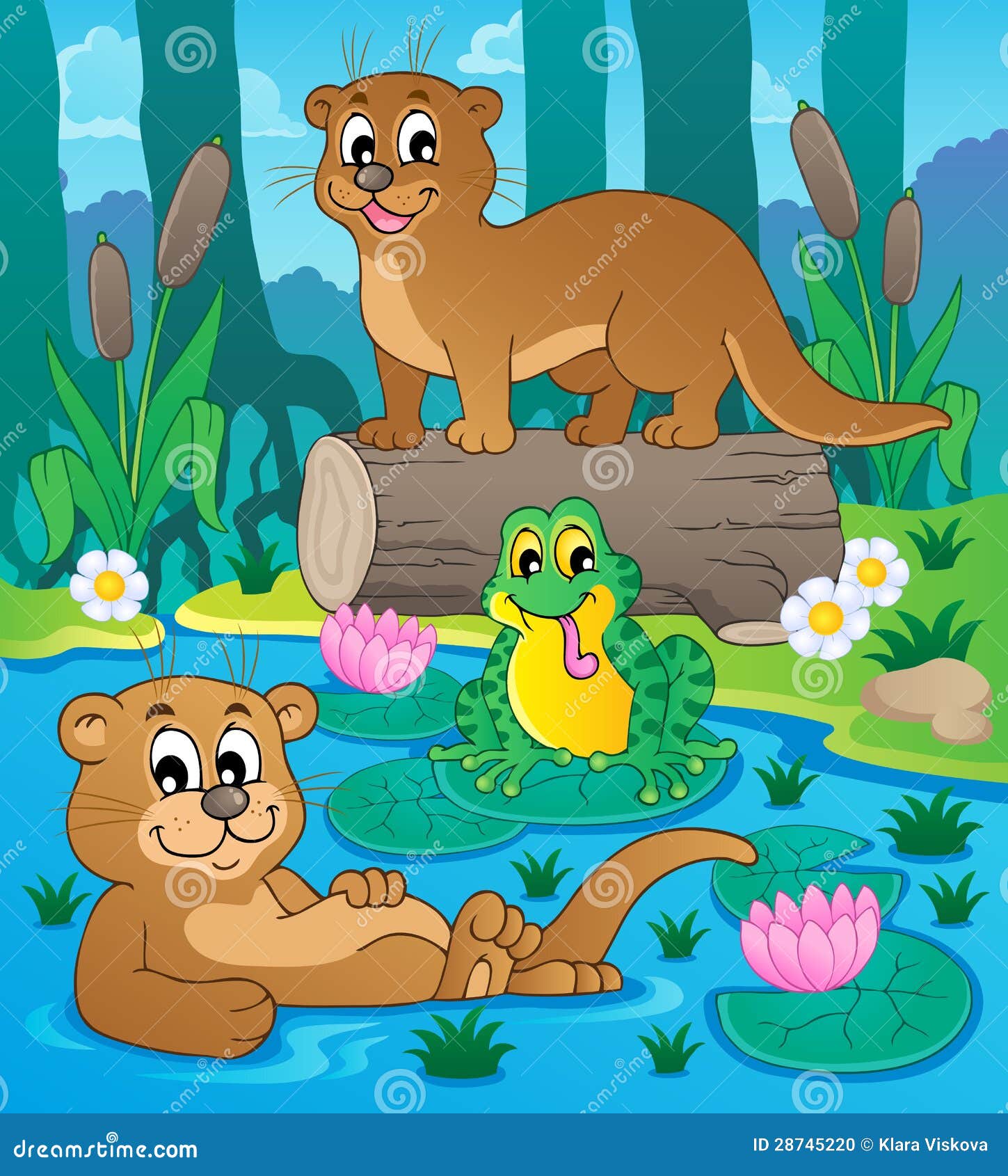 river fauna theme image 3