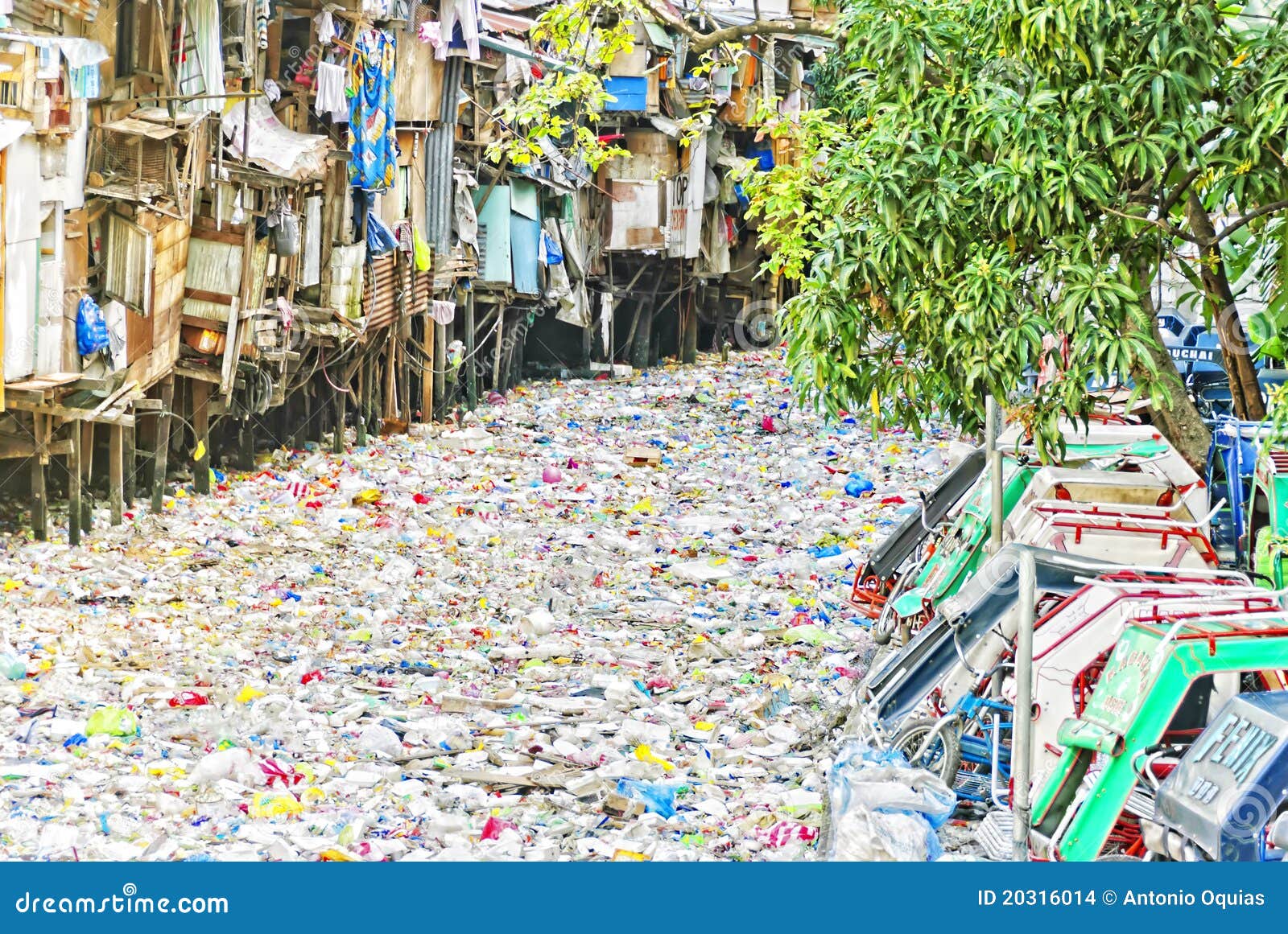 River of garbage editorial stock image. Image of pollution 20316014