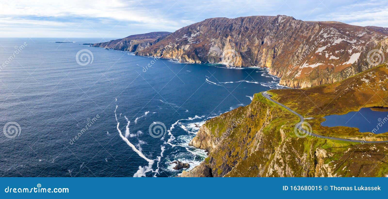 The River Glen and Waterfalls by Carrick in County Donegal Ireland Stock Image Image of