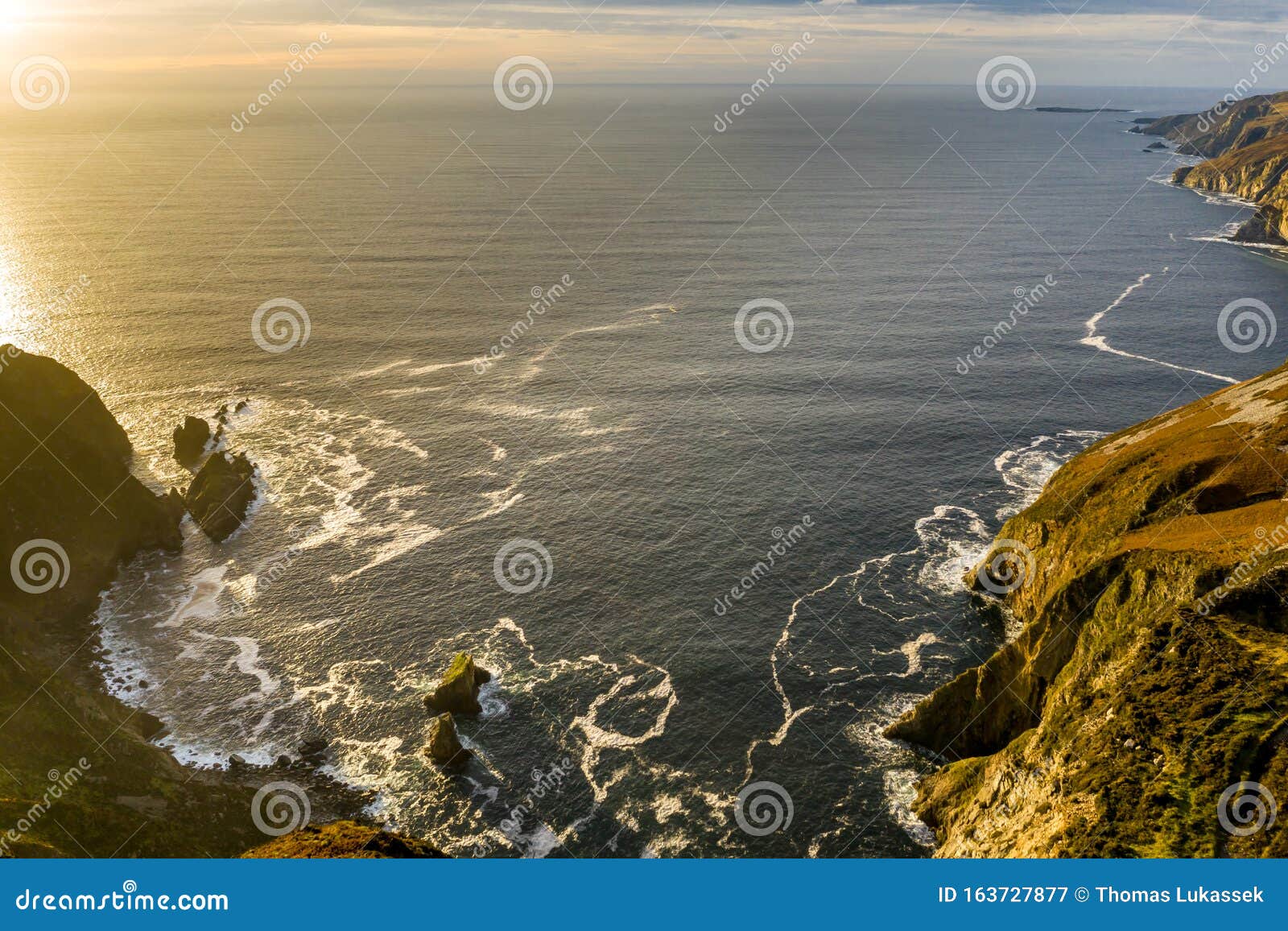 The River Glen and Waterfalls by Carrick in County Donegal Ireland Stock Image Image of