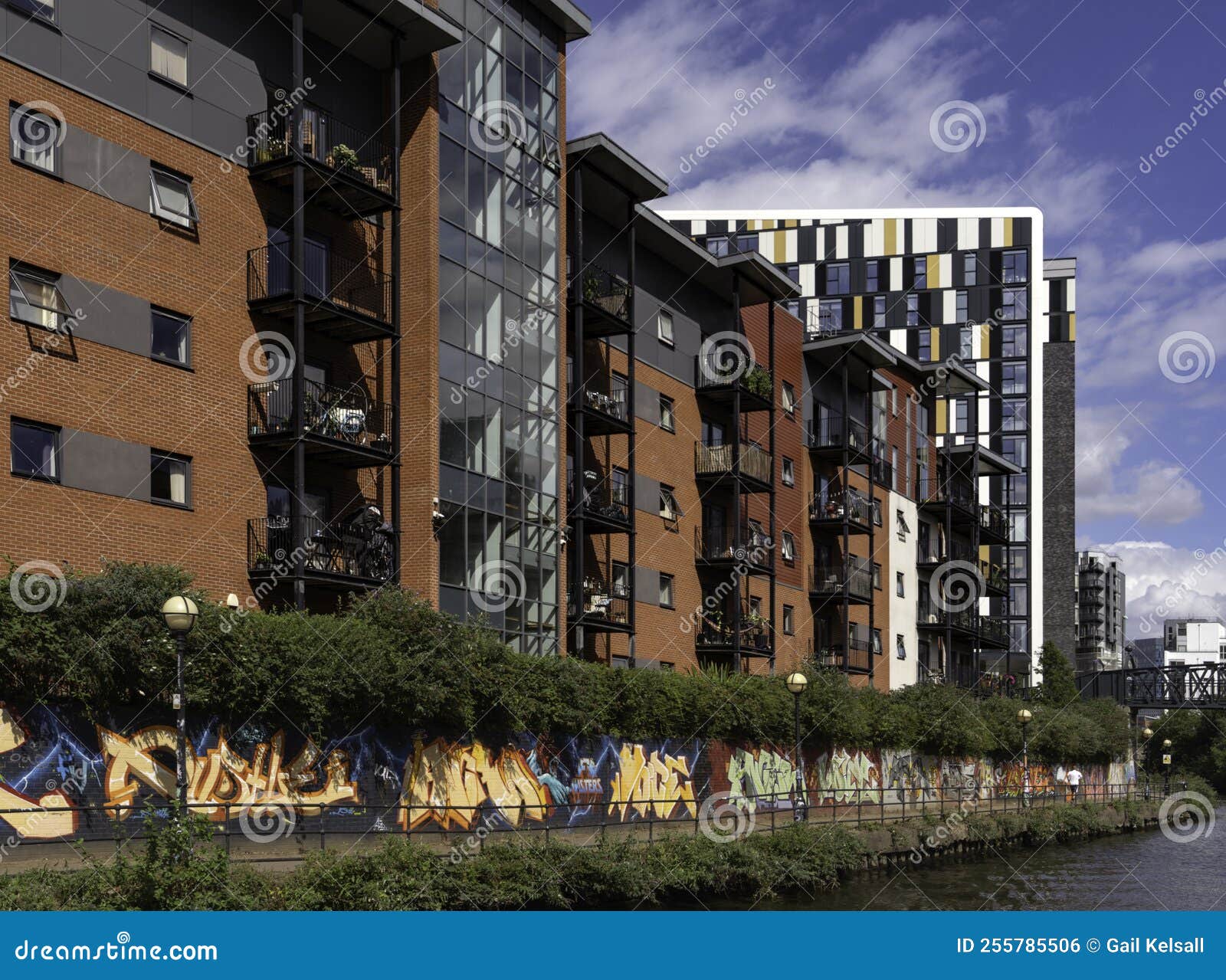River Irwell Dwellings and Architecture Editorial Photo Image of