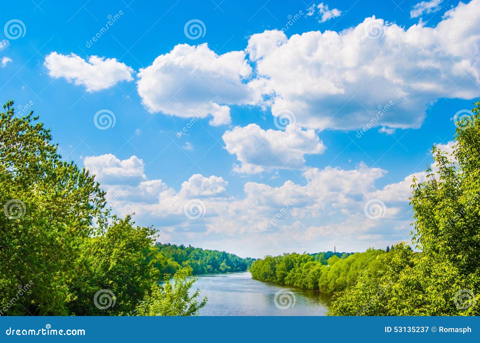 River Lune Stock Image Image Of Cloud Field Landscape 53135237