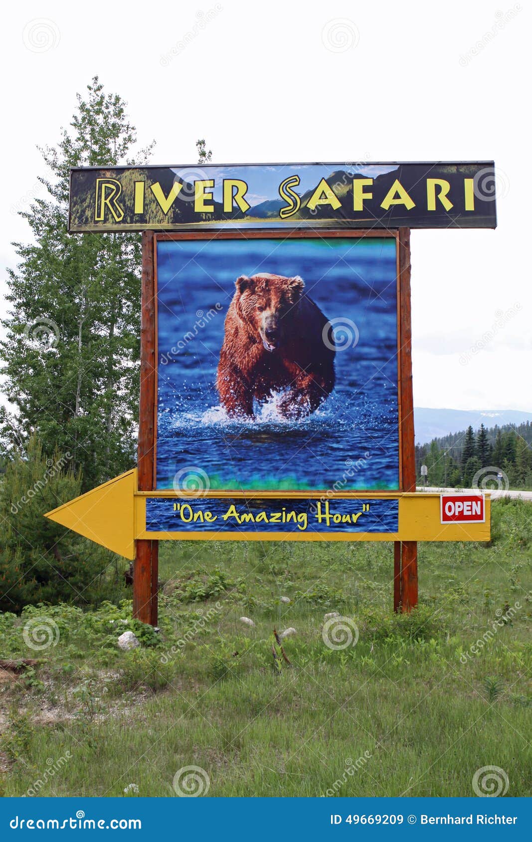 River Safari Editorial Stock Image - Image: 49669209