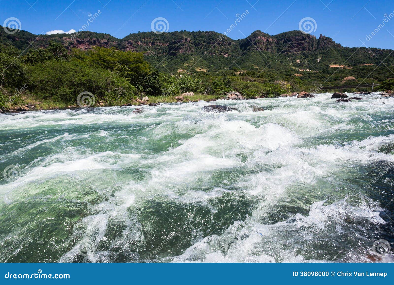 river water rapids valley