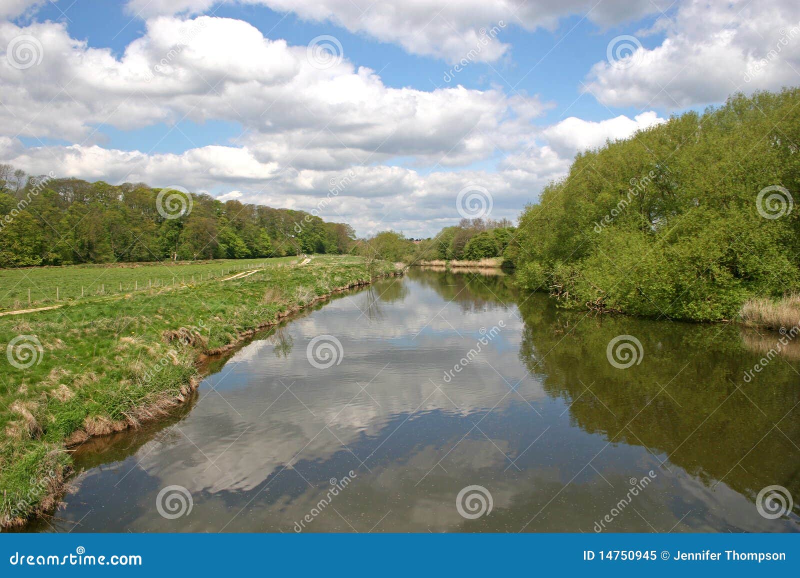 River Weaver stock image. Image of country, tranquillity 14750945