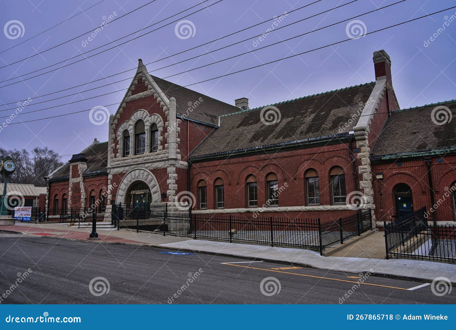 Riverfront Community Center Leavenworth KS Stock Photo Image of 1888