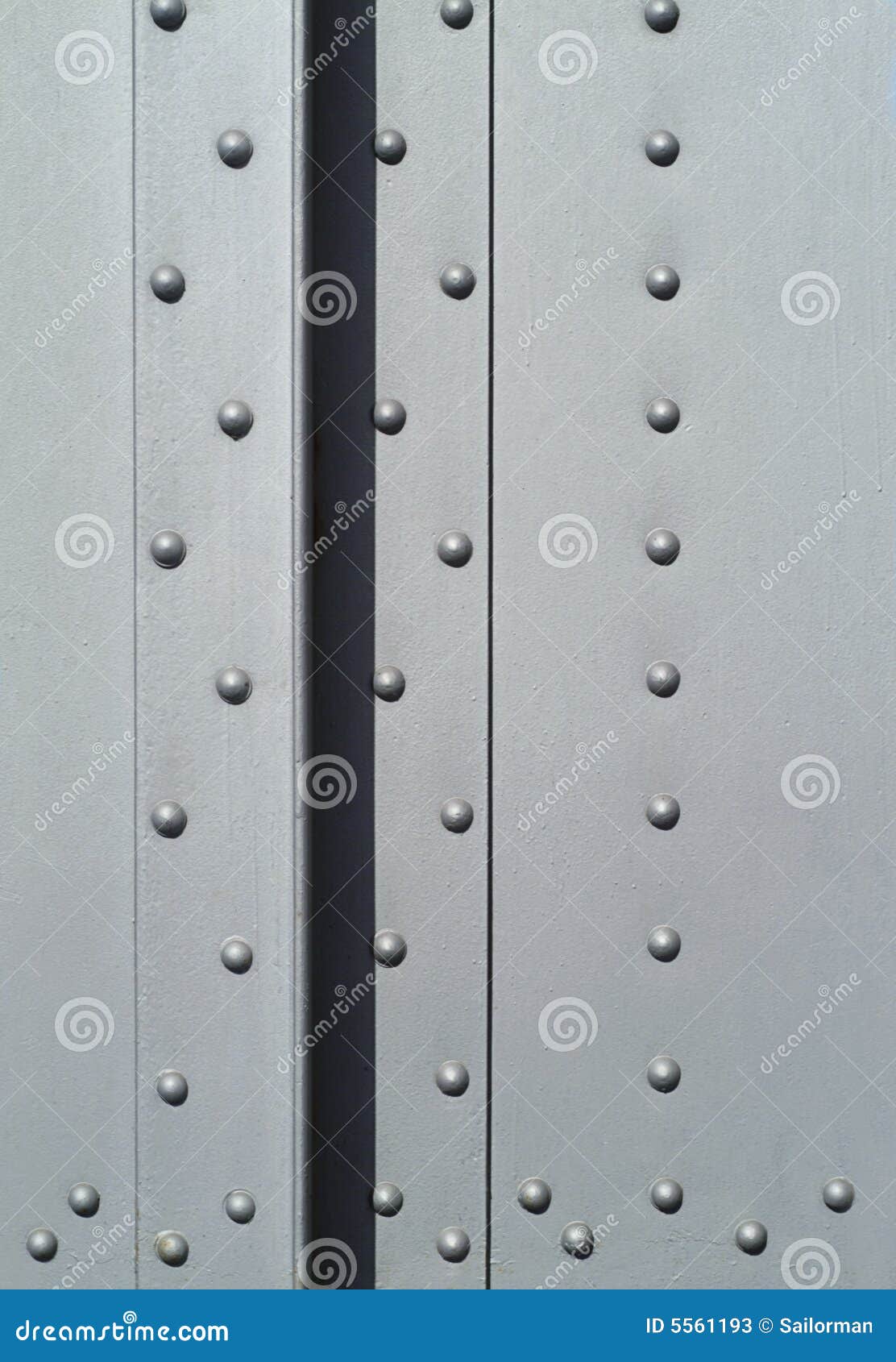 rivets in a steel girder
