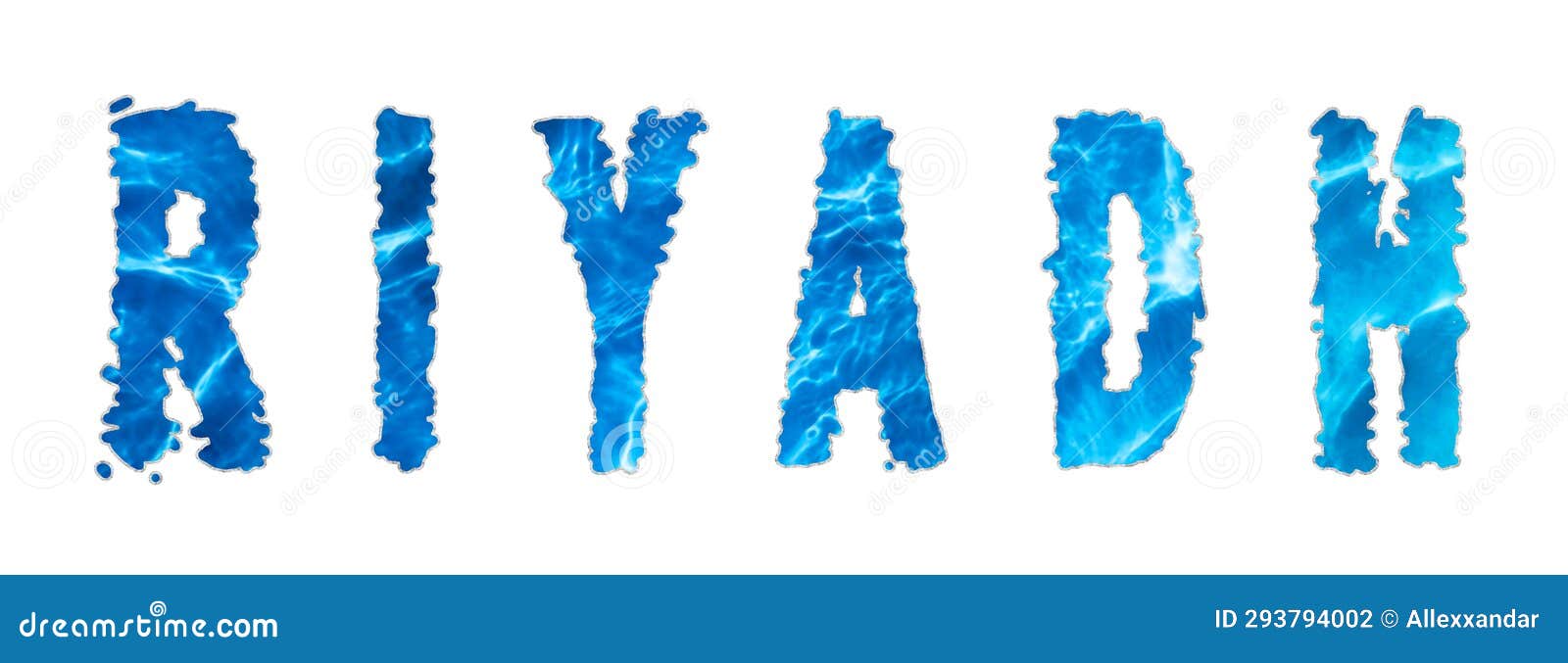 Riyadh Water, Riyadh Water Supply Challenge Stock Illustration