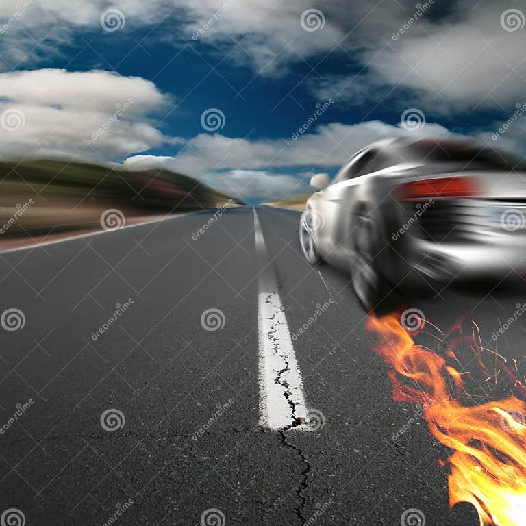 Road stock image. Image of drive, ignition, fire, highway - 2358115