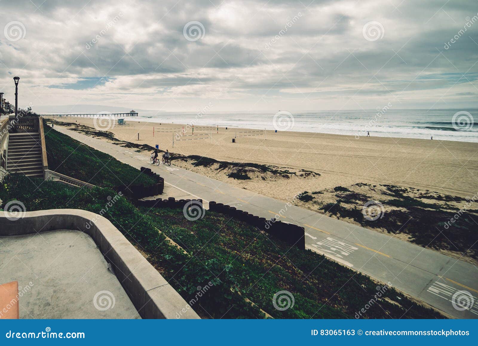Road Along Sandy Beach Picture. Image 83065163