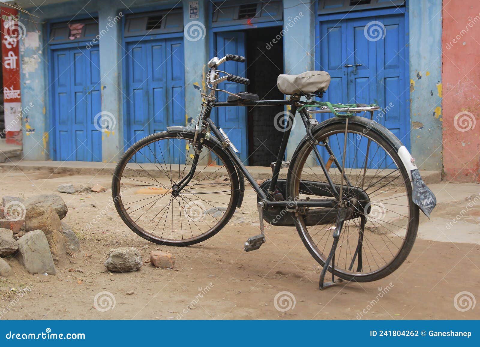 Road Bike in Kathmandu on the Street Editorial Photography Image of