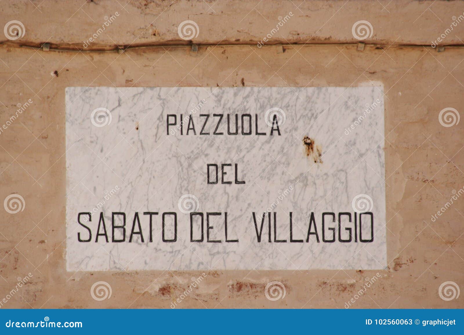 road cartel named with a poem of giacomo leopardi