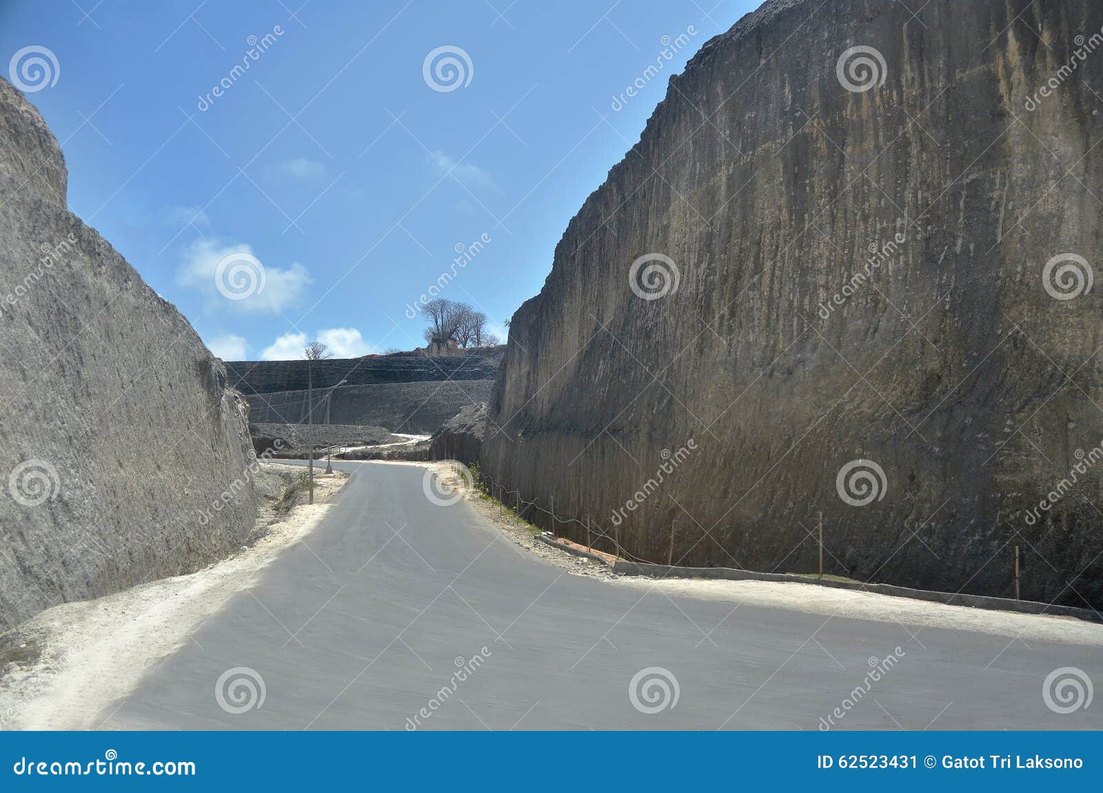 Road and Cliff 2 stock image. Image of asia, climbing 62523431