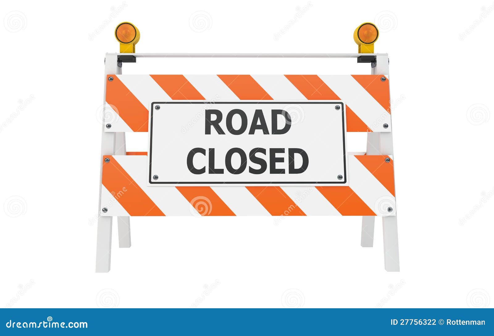 Barricade Road Closed Clip Art