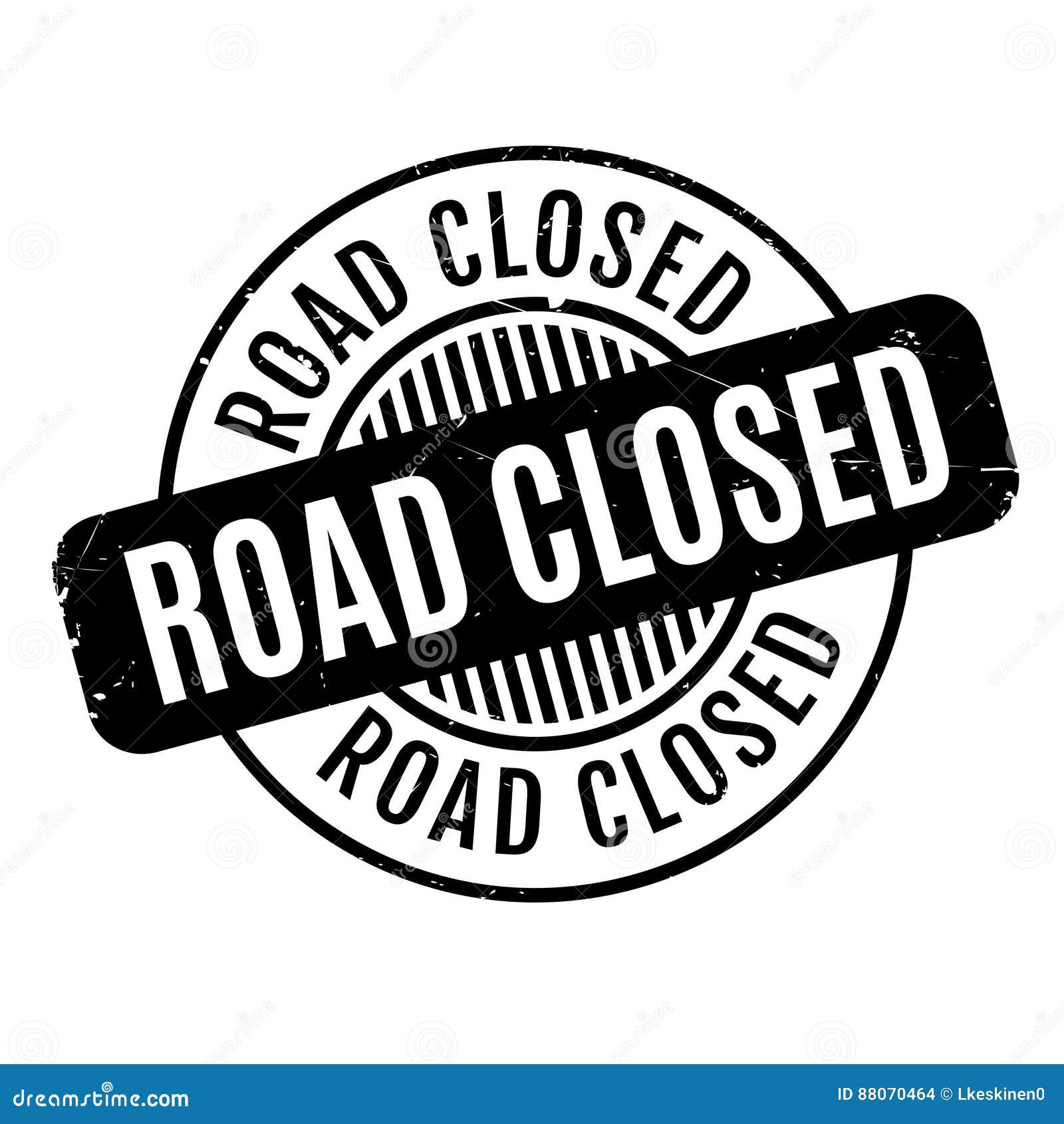 Road Closed rubber stamp stock photo. Image of black - 88070464