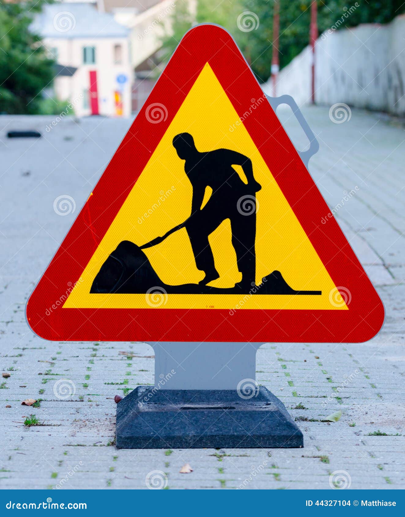 Road construction stock photo. Image of work, conesn 44327104