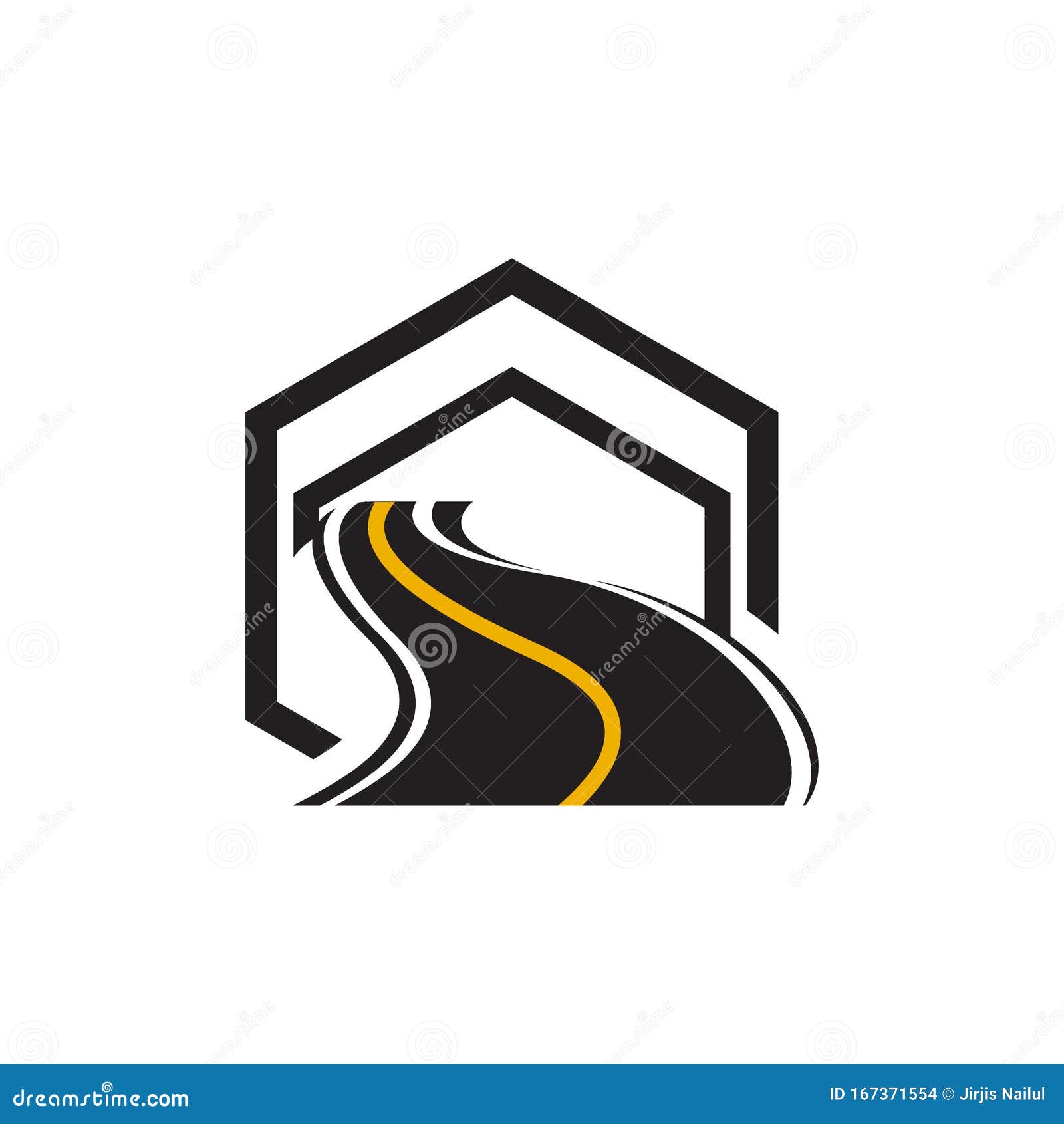 Road Maintenance Creative Sign Concept. Paving Logo Design ...