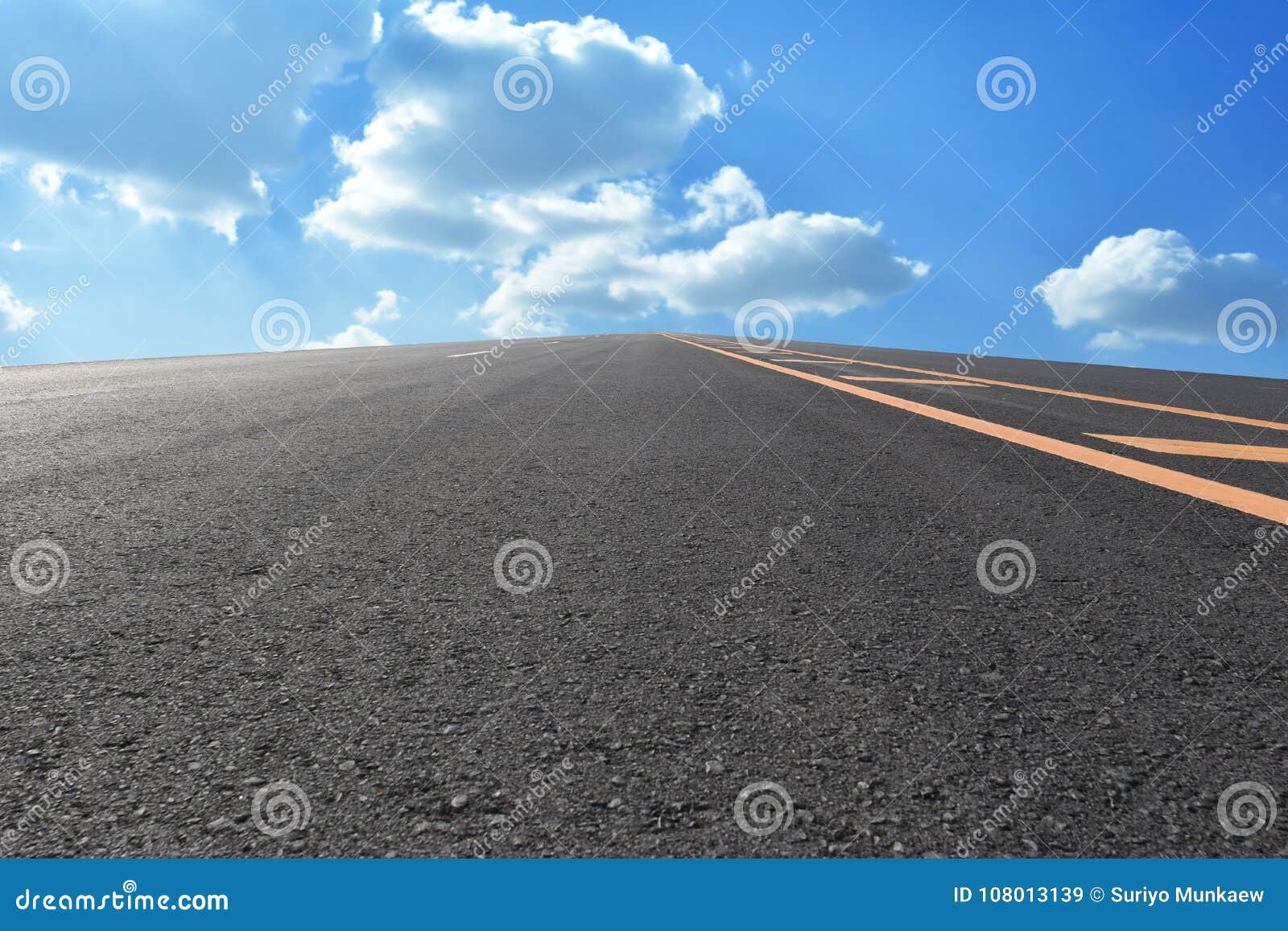 Road Floor and Sky Background Stock Image - Image of journey, country:  108013139