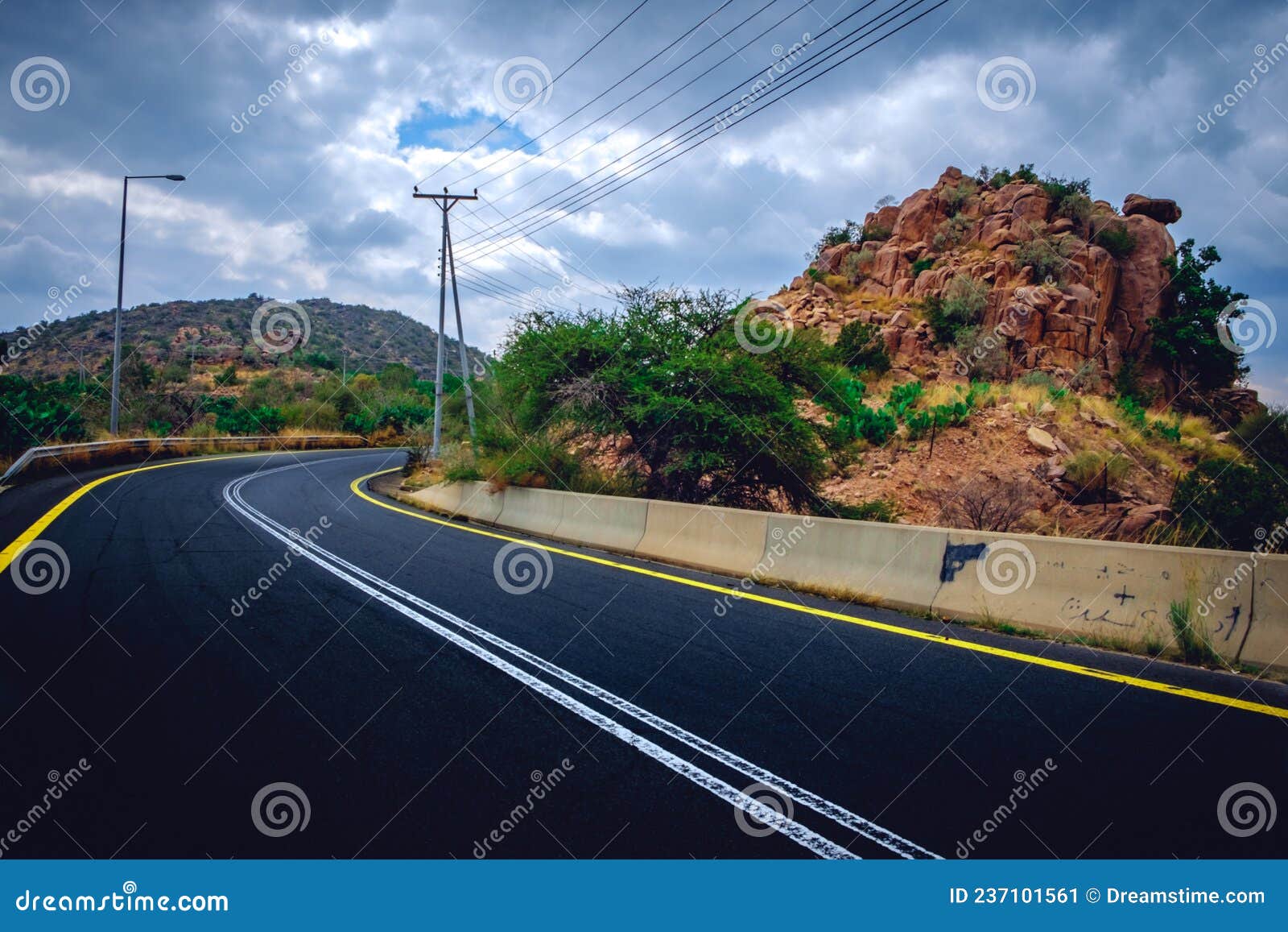 road and gun - al hada mountain