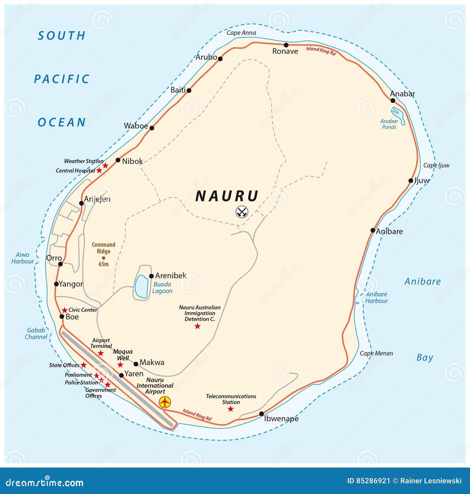 Top 94+ Images the capital of the island nation of nauru Completed