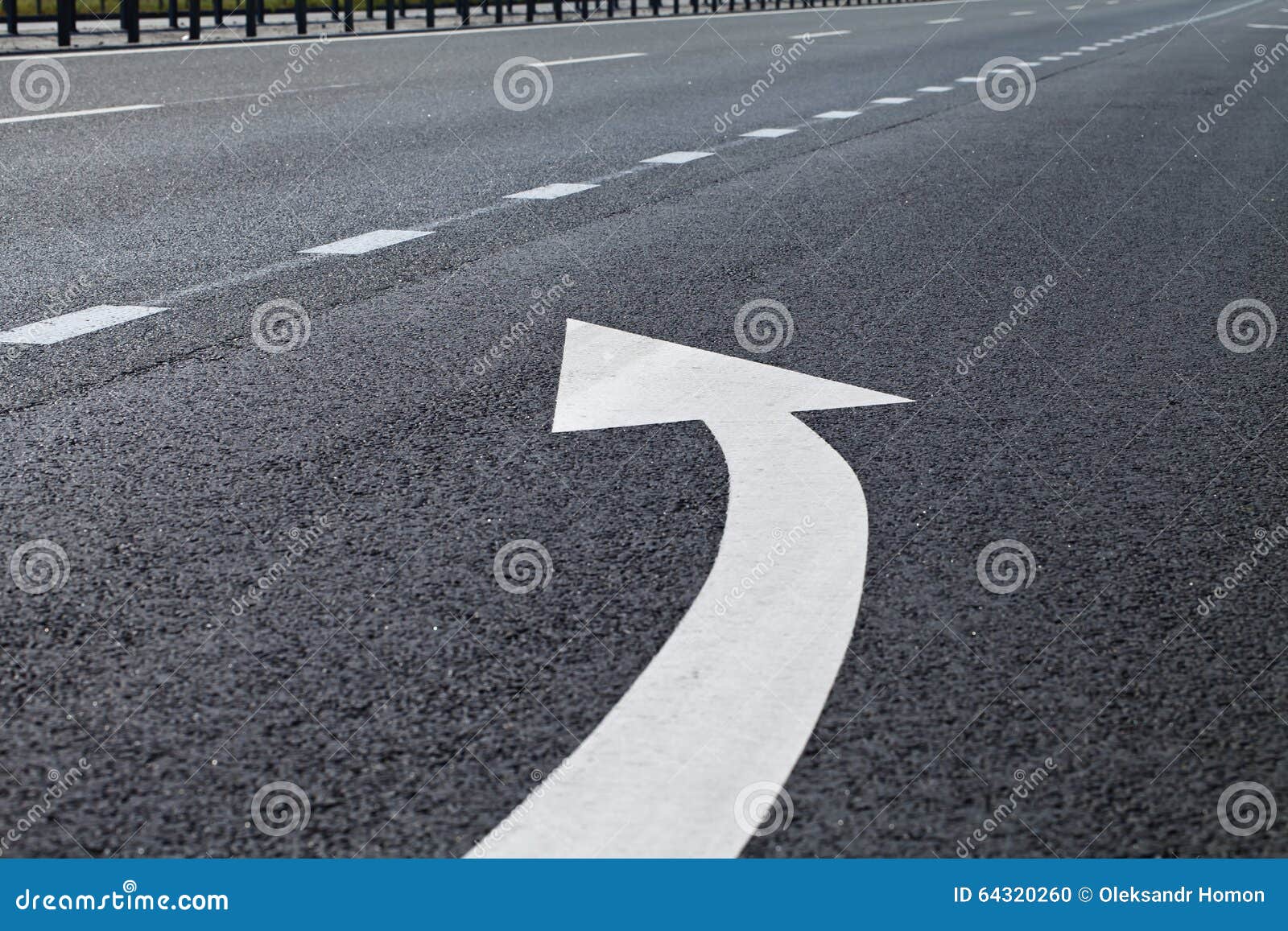 Road Markings on the Pavement Stock Photo Image of forward, arrow