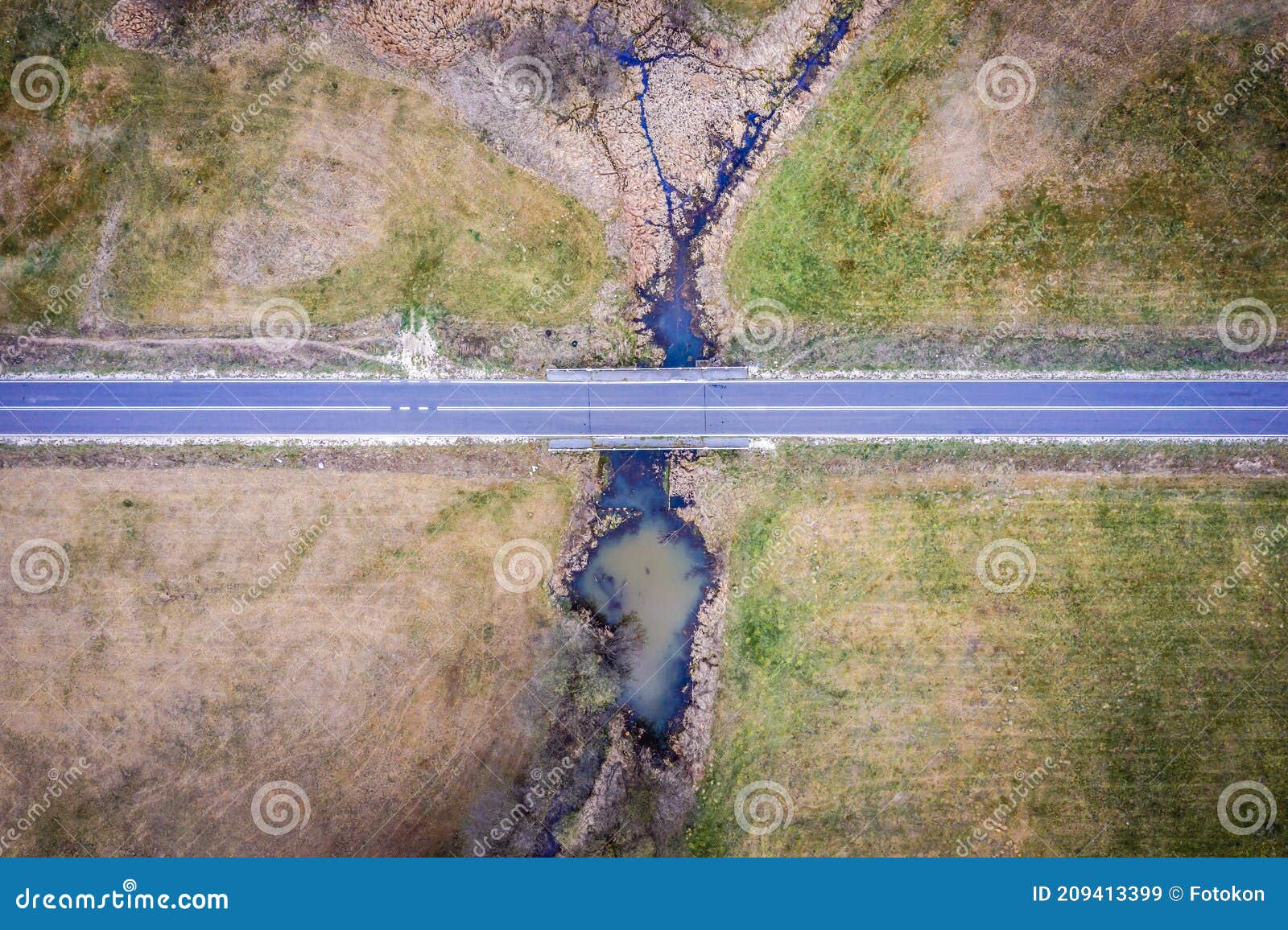 road in poland, masovia region