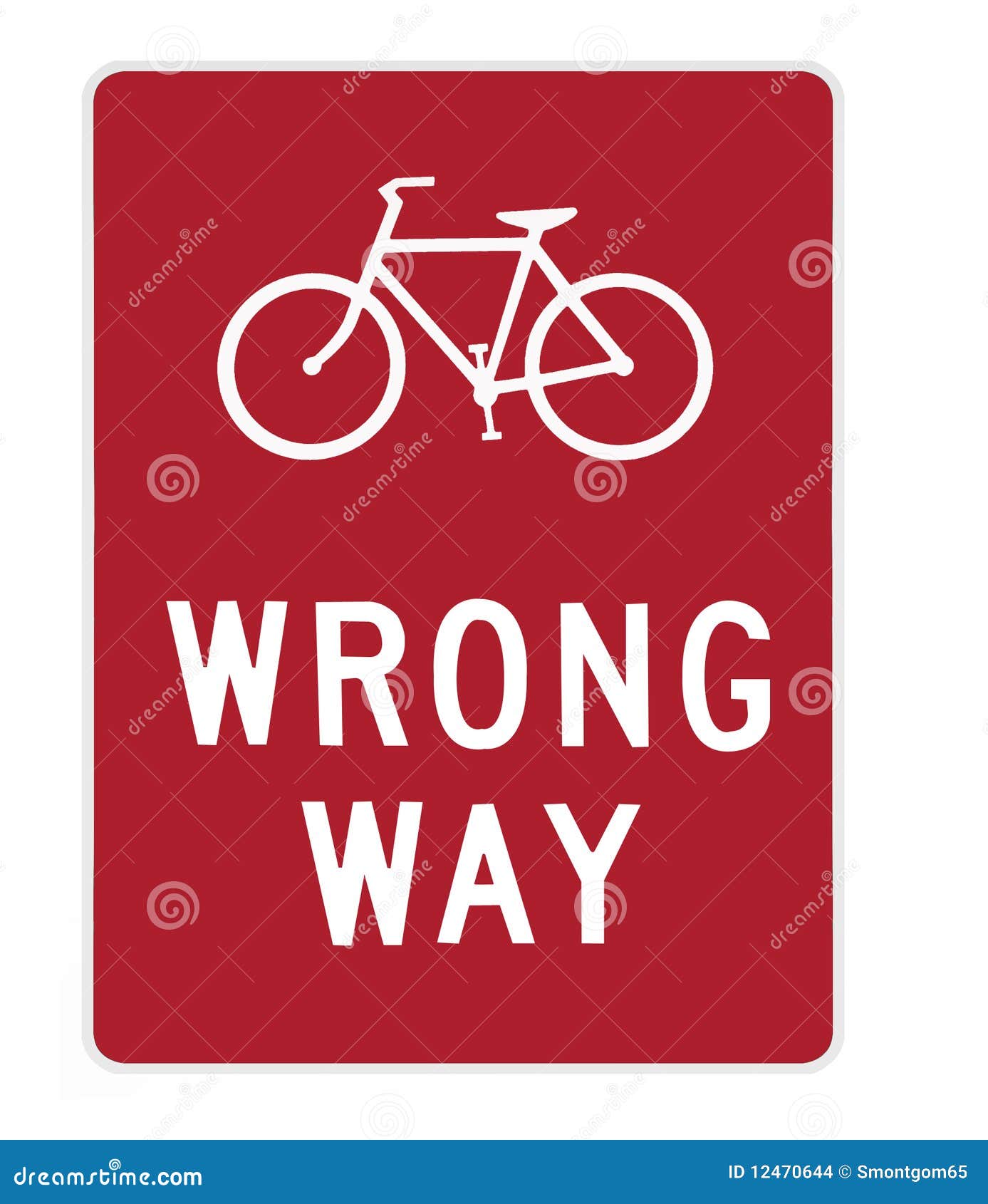 riding bike on wrong side of road