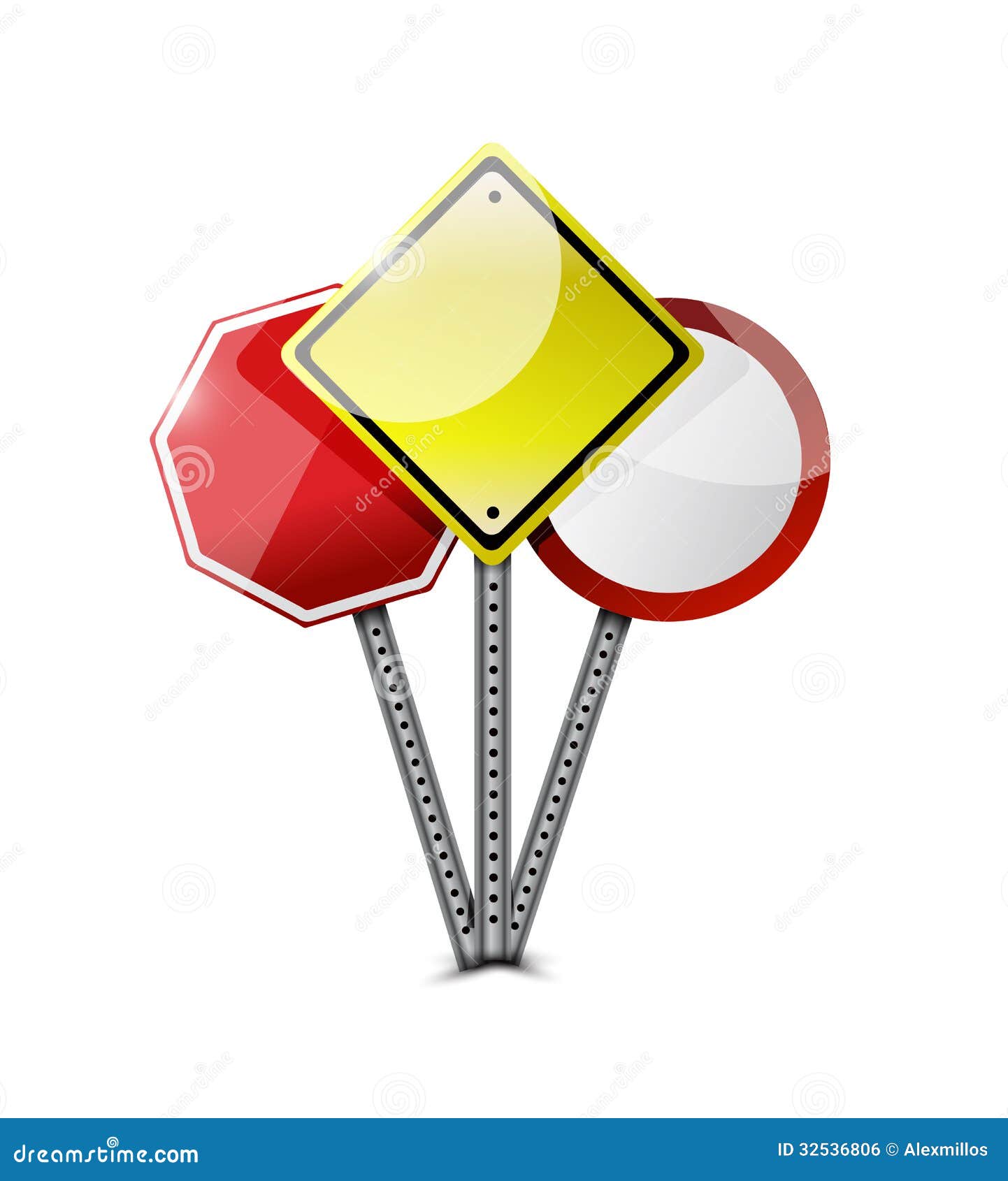 Road Sign Graphic Element. Illustration Design Stock Illustration