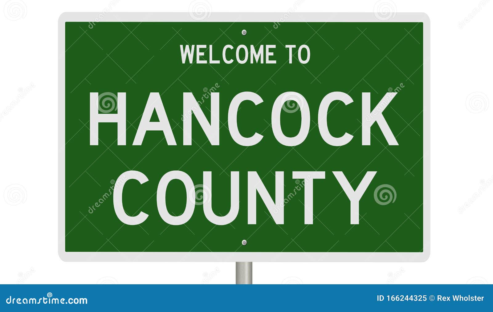 Map Of Hancock In West Virginia Cartoon Vector 186342739