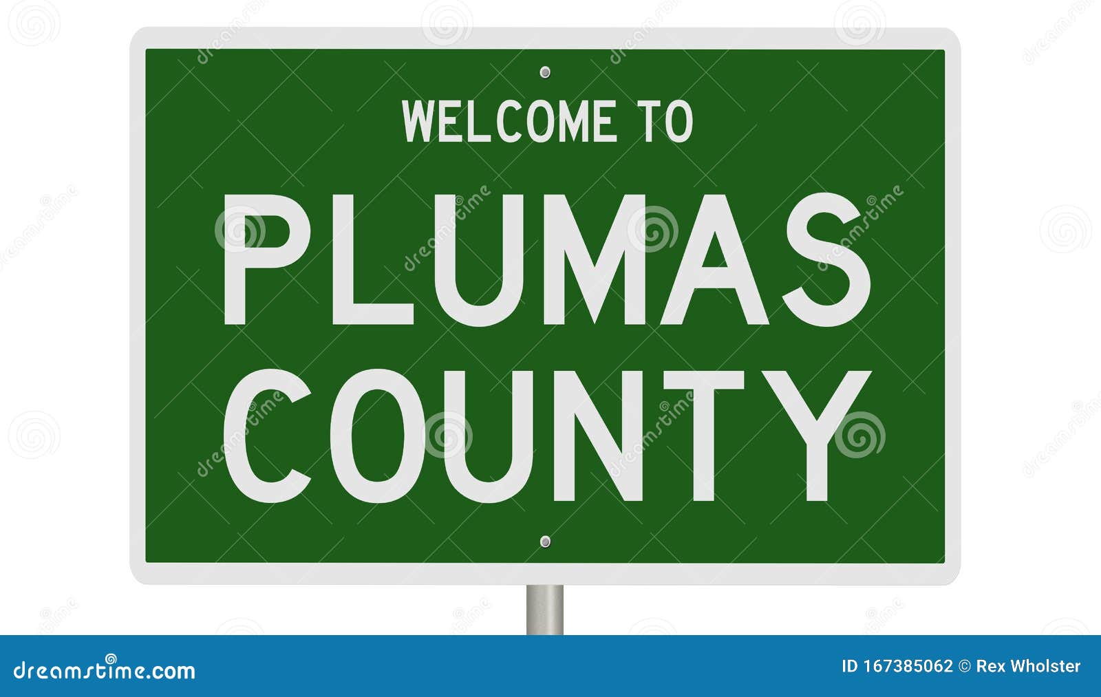 road sign for plumas county