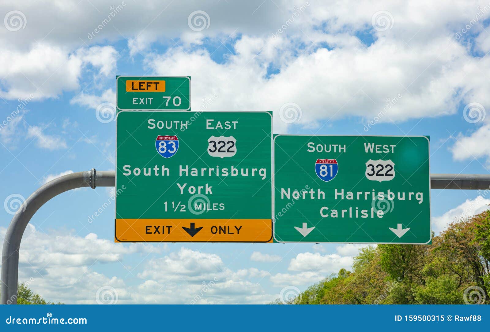 interstate sign