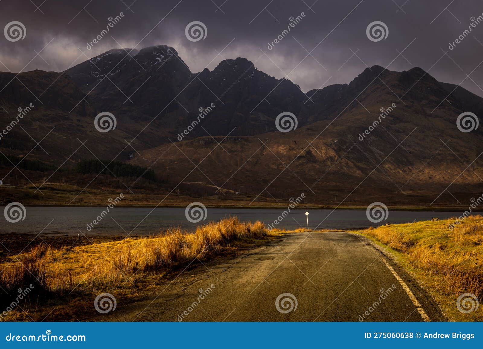 the road to elgol on the isle of skye