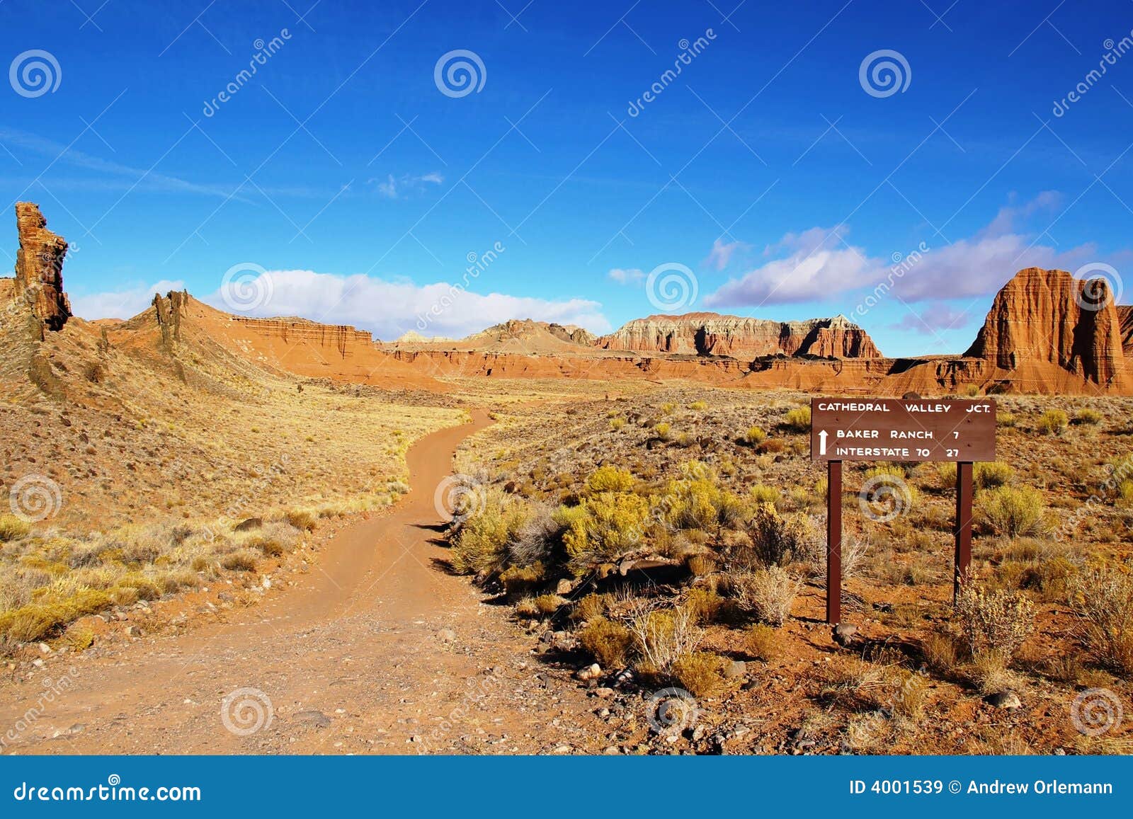 Road to Interstate 70 stock image. Image of clouds, formation - 4001539
