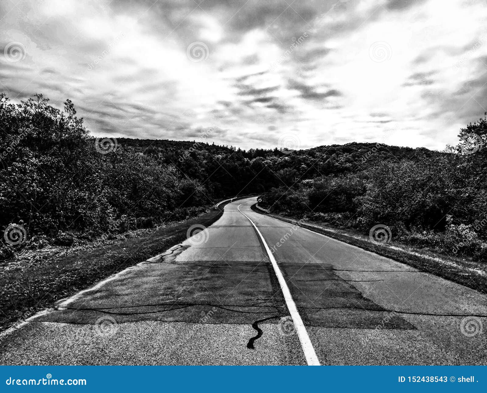 The road to nowhere stock image. Image of road, emotional 152438543