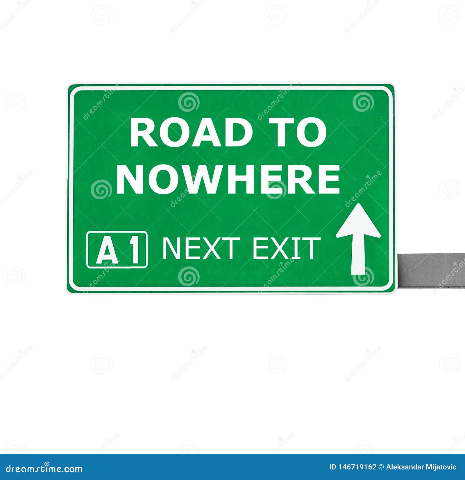 road to nowhere sign road to nowhere sign