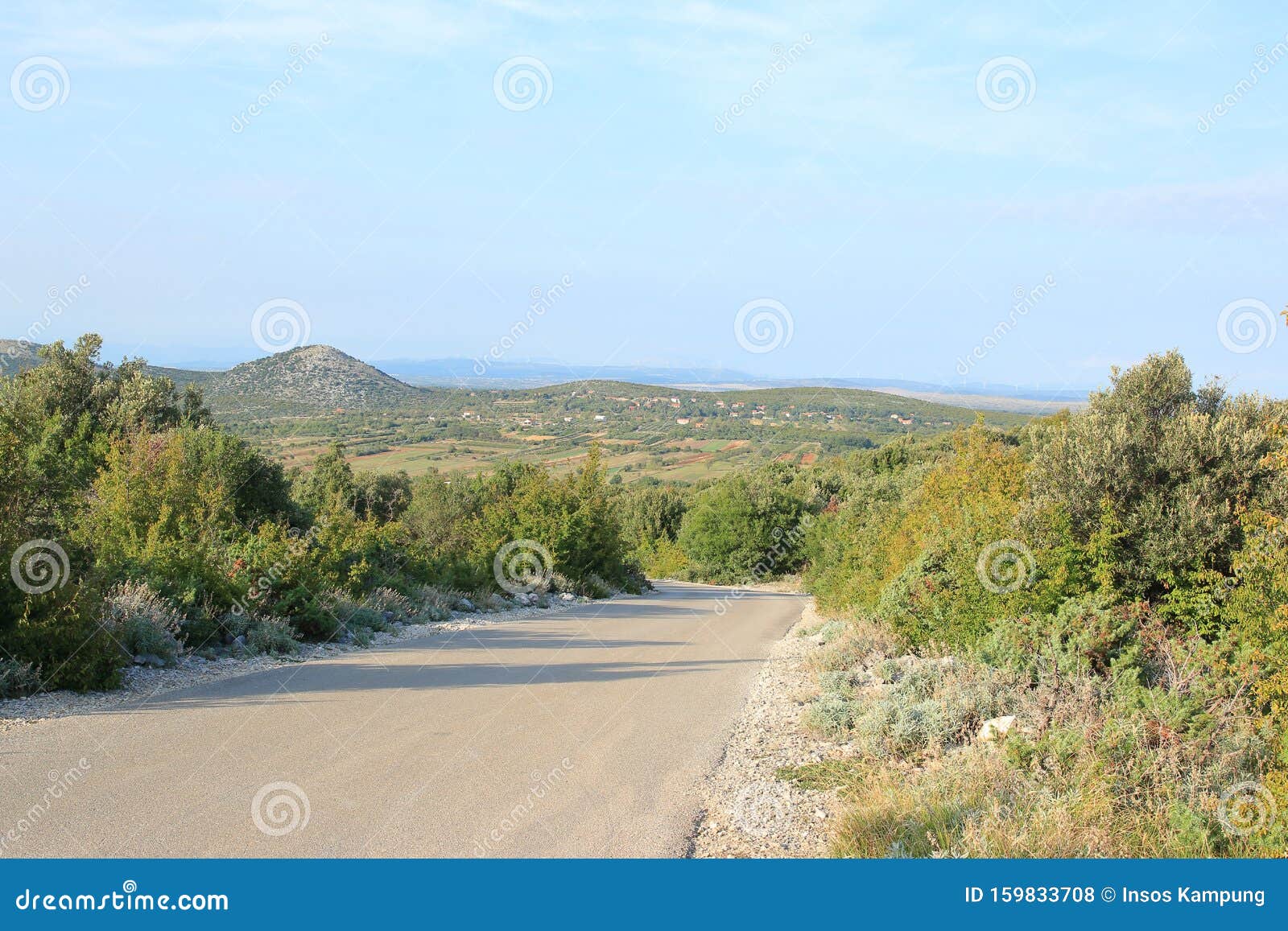 Vidikovac, Kamenjak Croatia Stock Photo - Image of mountain, lake ...