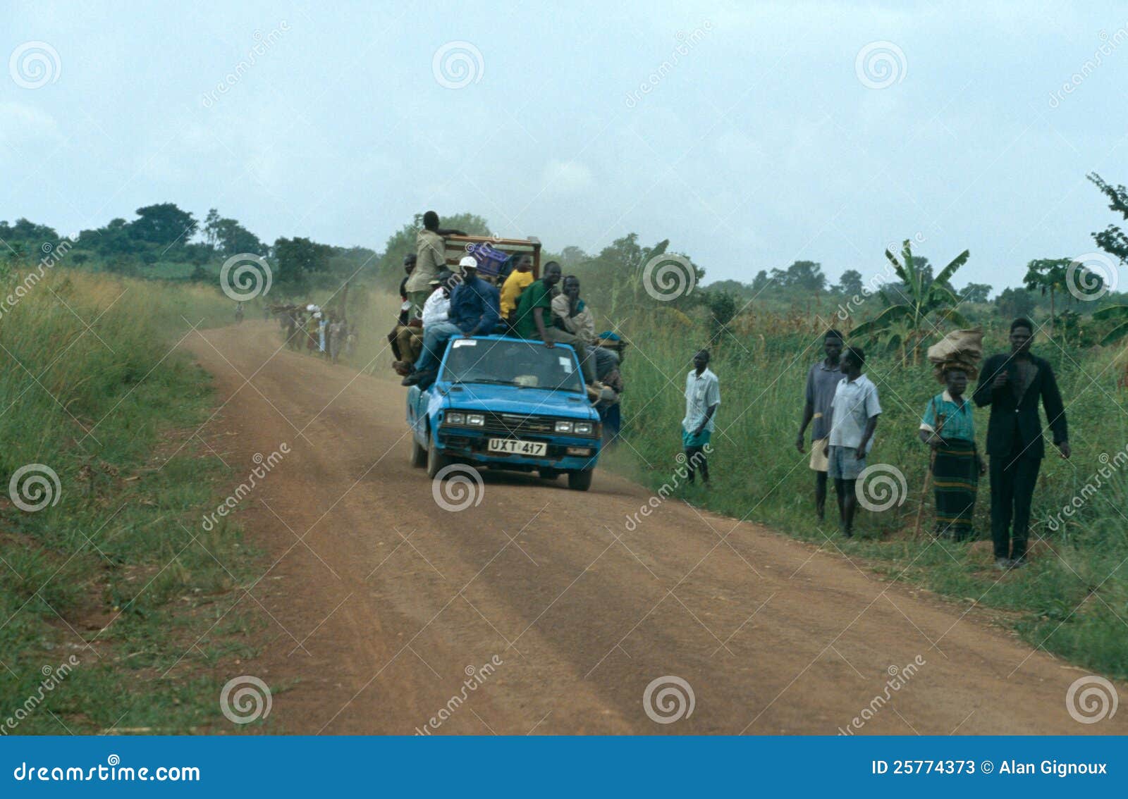 Road transport in Uganda. editorial stock photo. Image of transport