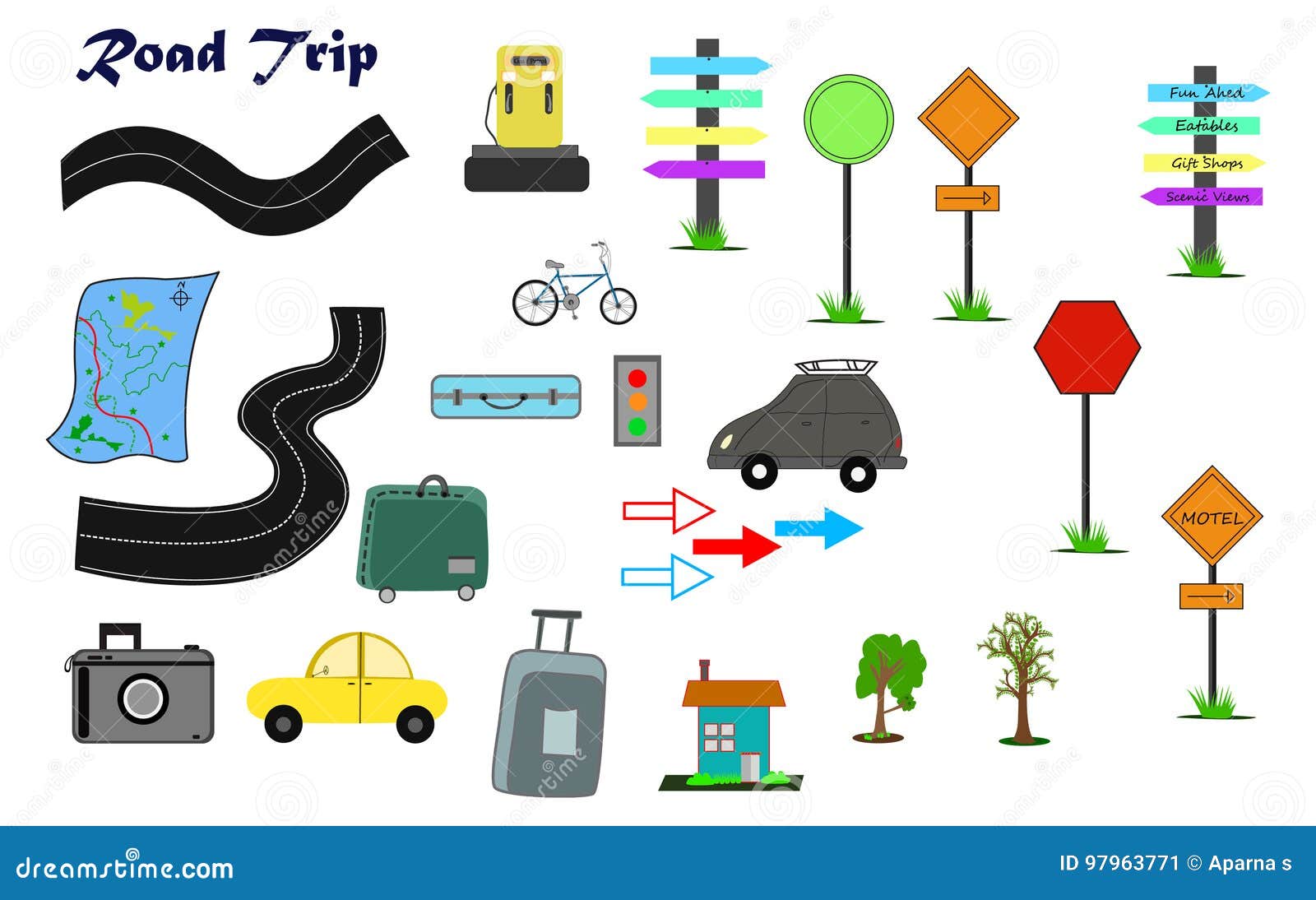Download Art Collectibles Clip Art Hand Drawn Clipart Svg Summer Clipart Svg Hand Drawn Road Trip Clipart Svg Commercial Personal Use Cycle Clipart Signals