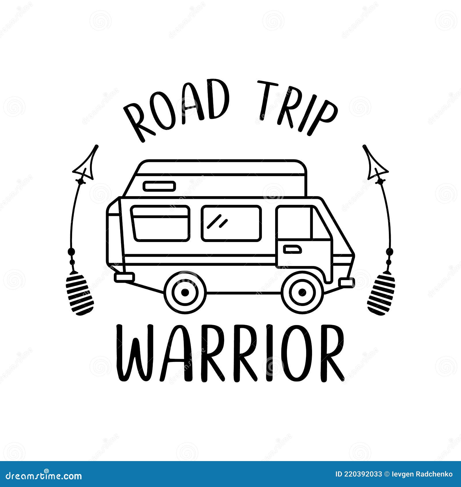 rv road trip clip art