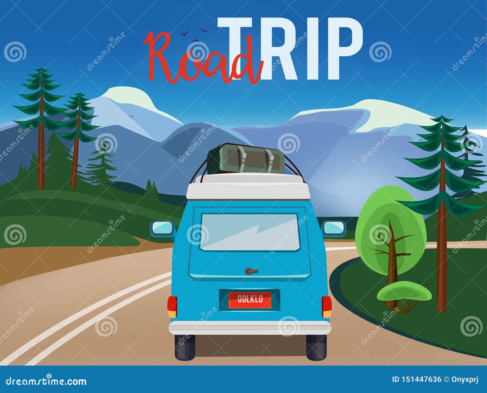 Road Trip. Moving Car on the Road Summer Landscape Background Countryside Adventure Vector Cartoon Illustration Stock Vector - Illustration of nature, graphic: 151447636 Road Trip. Moving Car on the Road Summer Landscape Background Countryside Adventure Vector Cartoon Illustration Stock Vector - Illustration of nature, graphic: 151447636