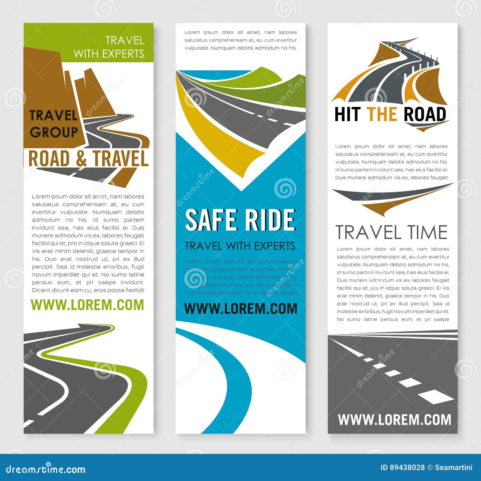 road trip flyer template
