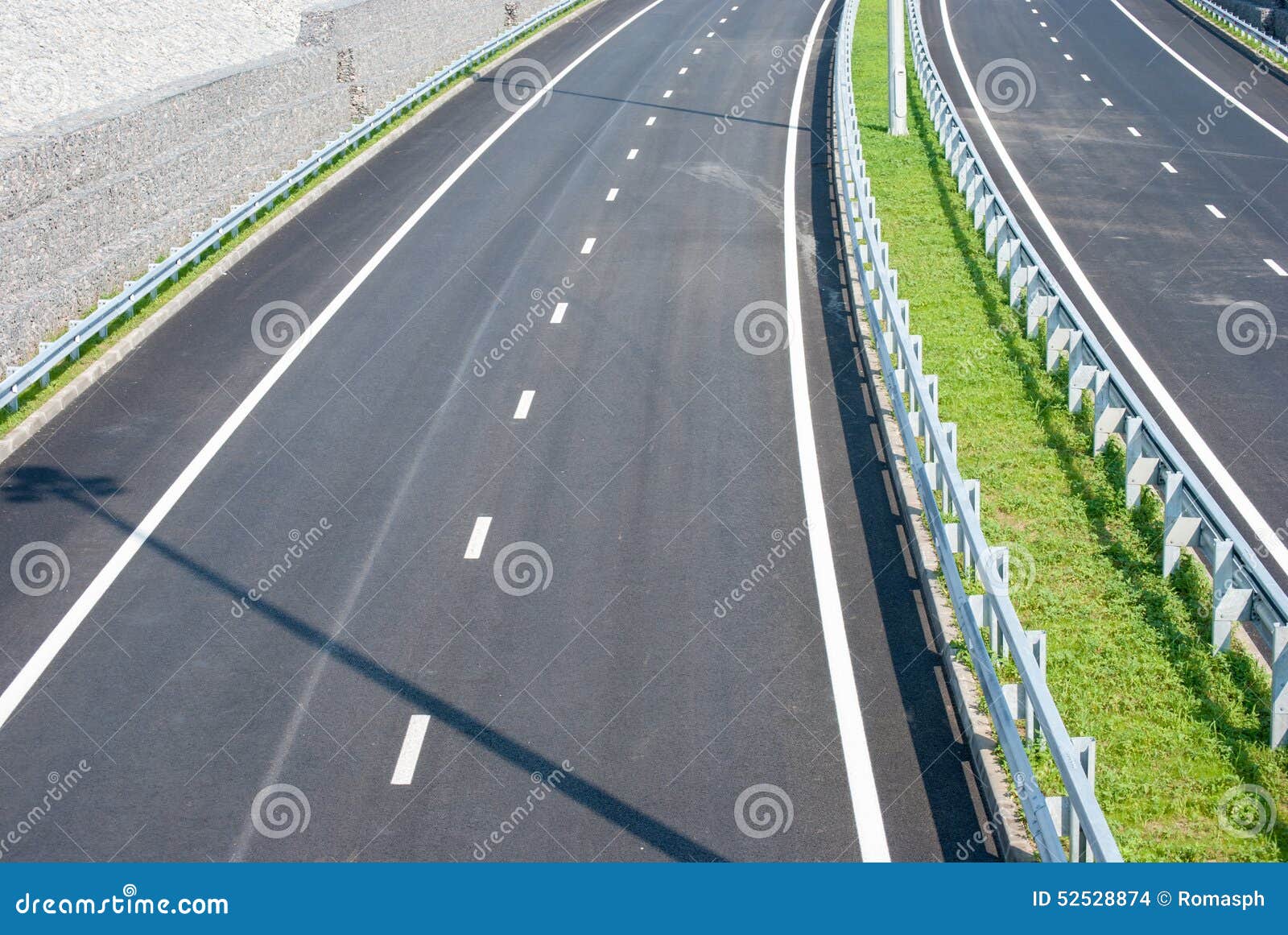 Road under bridge stock photo. Image of cargo, grass - 52528874