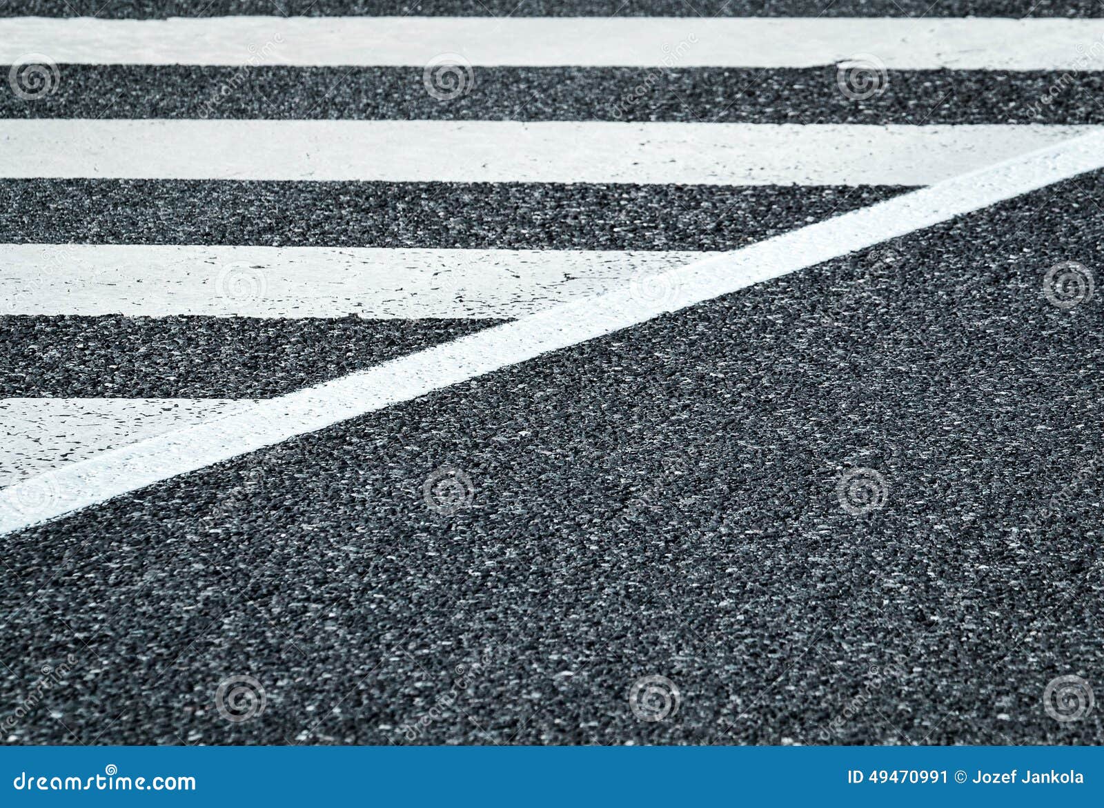 Road with white stripes stock image. Image of background 49470991