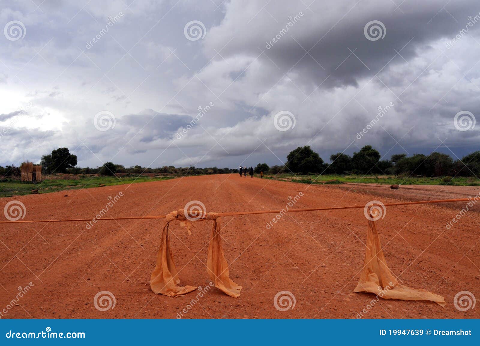 roadblock in africa